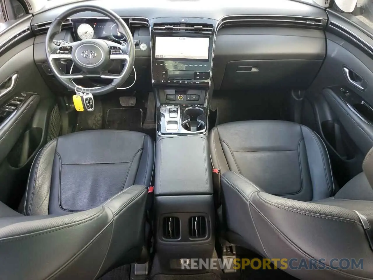 8 fotografías del automóvil dañado 5NMJECAE6NH161199 HYUNDAI TUCSON 2022
