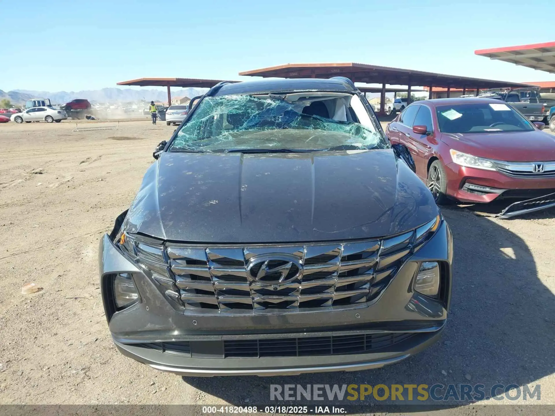 11 fotografías del automóvil dañado 5NMJECAE8NH146705 HYUNDAI TUCSON 2022