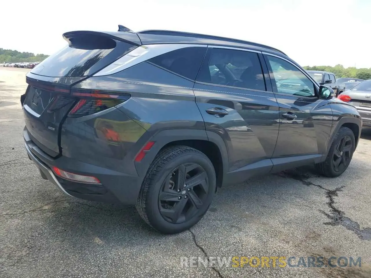 3 fotografías del automóvil dañado 5NMJECAE9NH013323 HYUNDAI TUCSON 2022