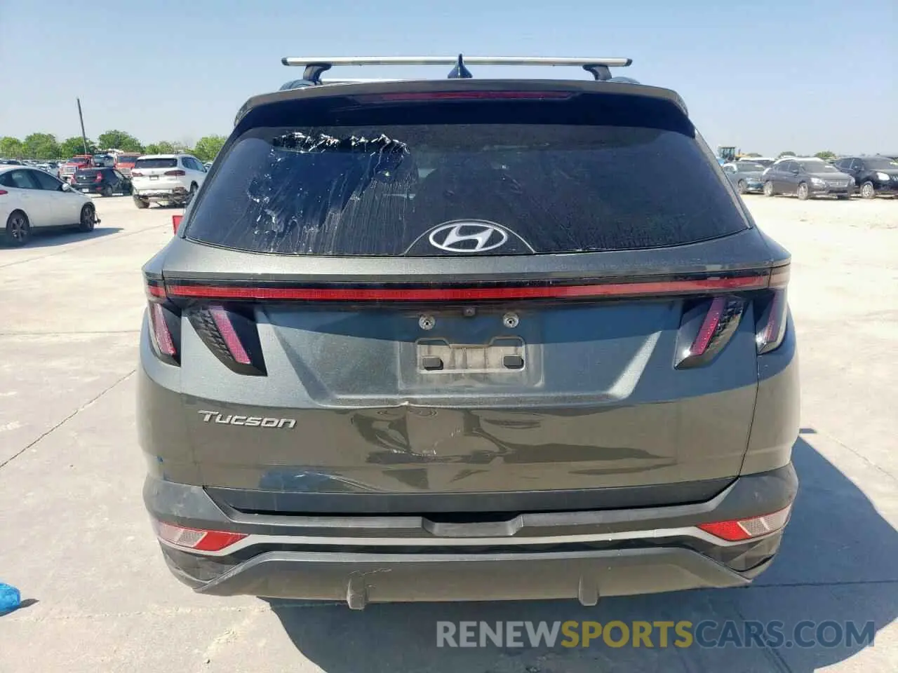6 fotografías del automóvil dañado 5NMJF3AE1NH050993 HYUNDAI TUCSON 2022