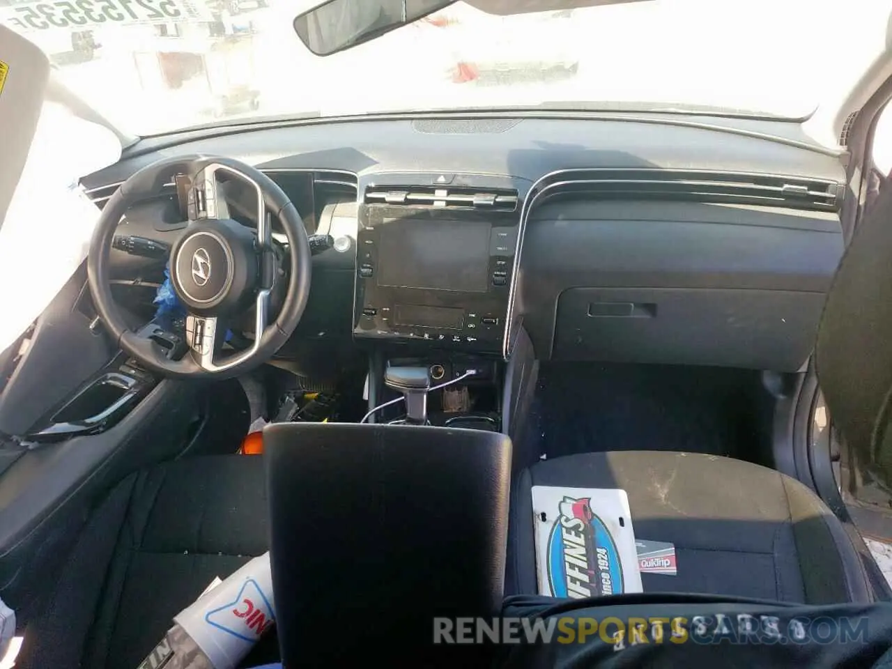 8 fotografías del automóvil dañado 5NMJF3AE1NH050993 HYUNDAI TUCSON 2022