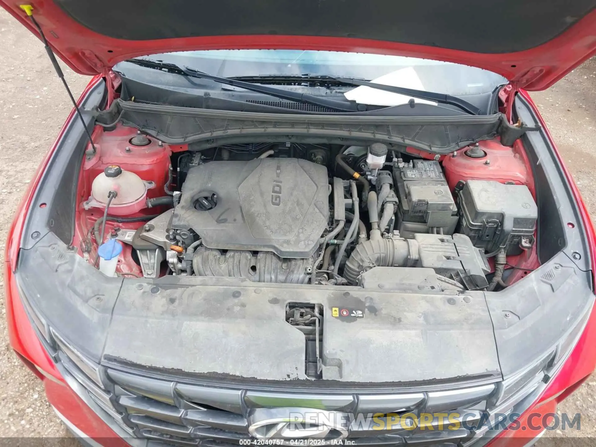 10 fotografías del automóvil dañado 5NMJF3AE2NH063462 HYUNDAI TUCSON 2022