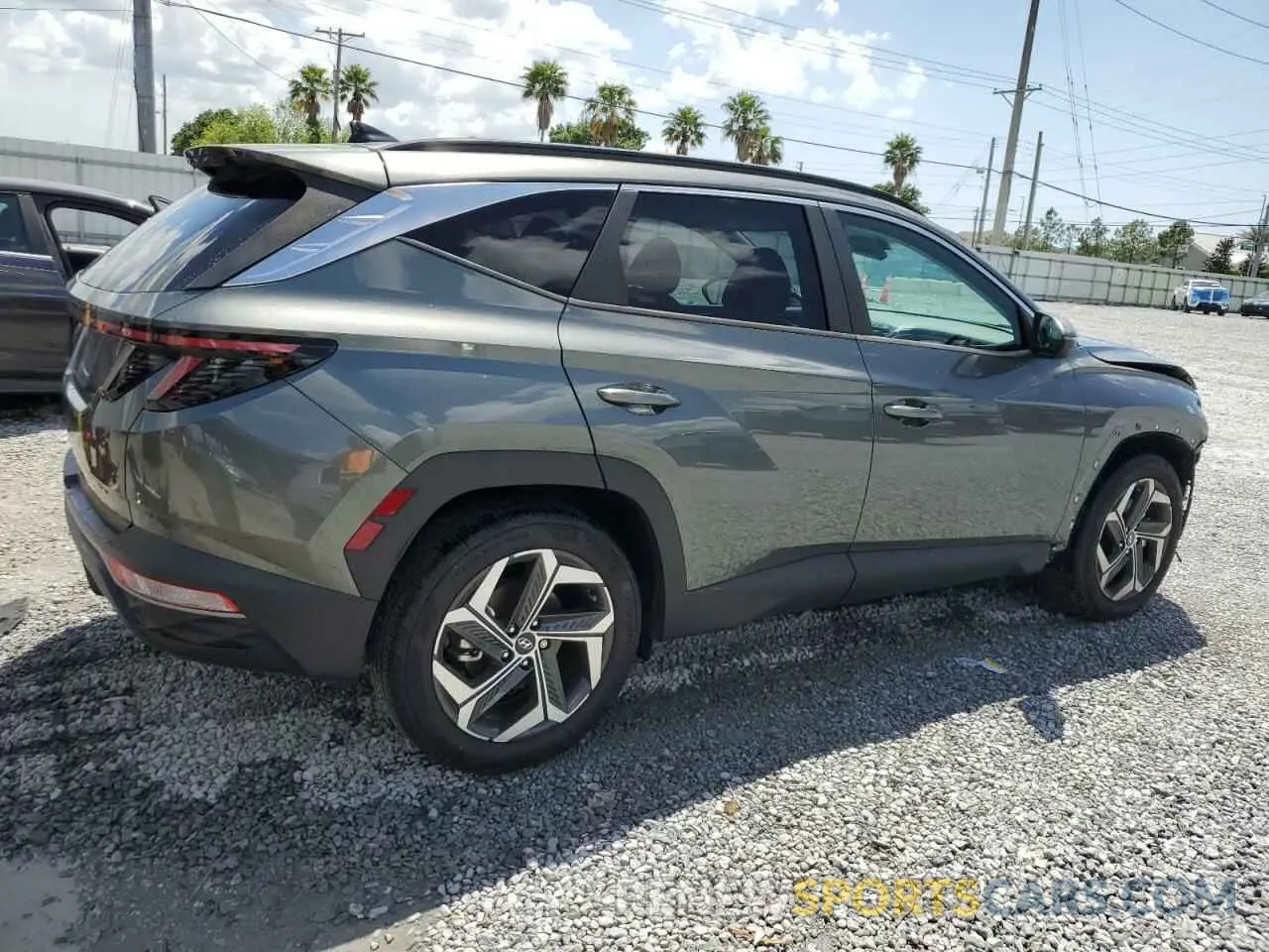 3 fotografías del automóvil dañado 5NMJF3AE3NH067374 HYUNDAI TUCSON 2022