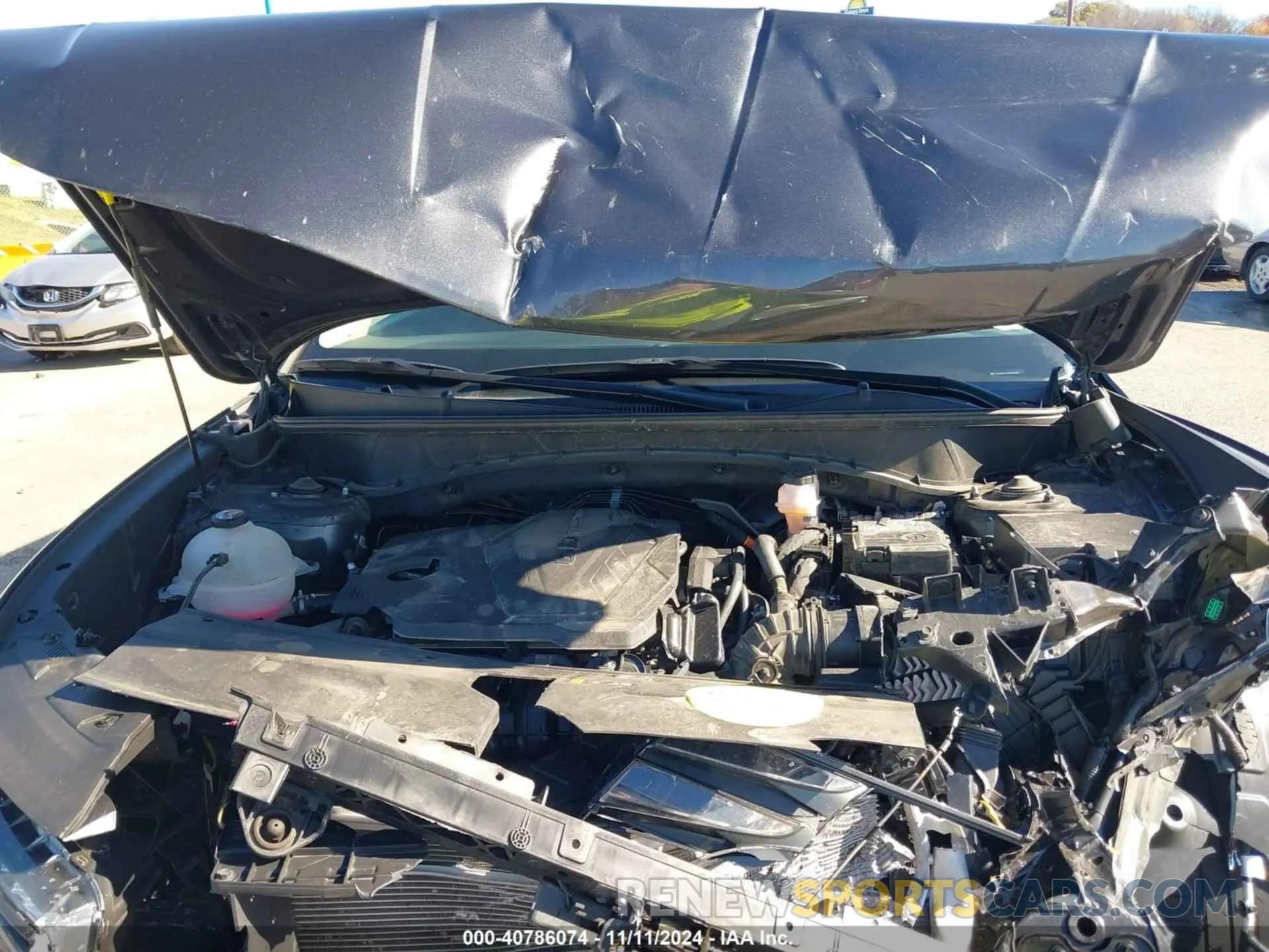 10 fotografías del automóvil dañado 5NMJF3AE3NH118789 HYUNDAI TUCSON 2022