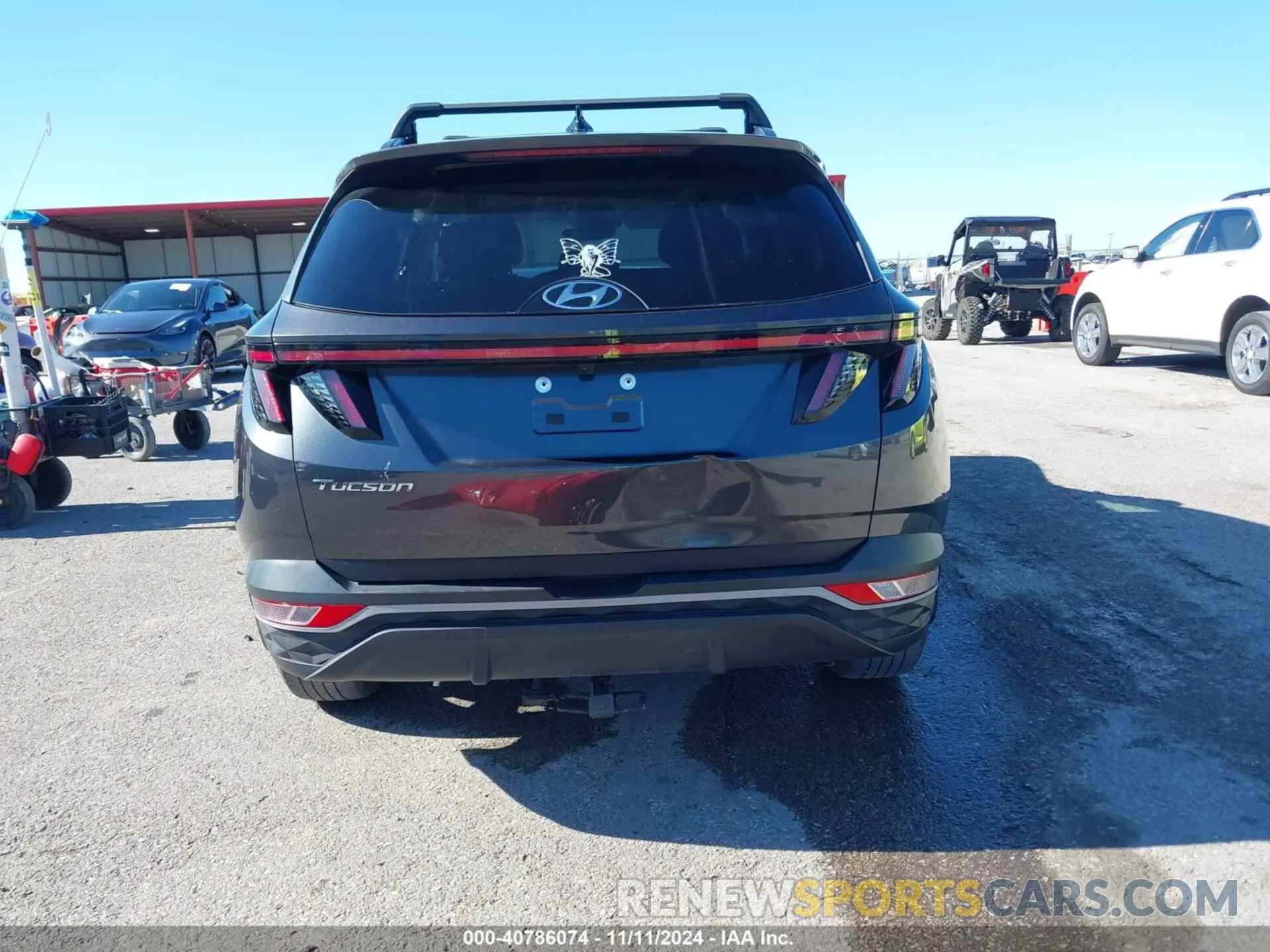 17 fotografías del automóvil dañado 5NMJF3AE3NH118789 HYUNDAI TUCSON 2022