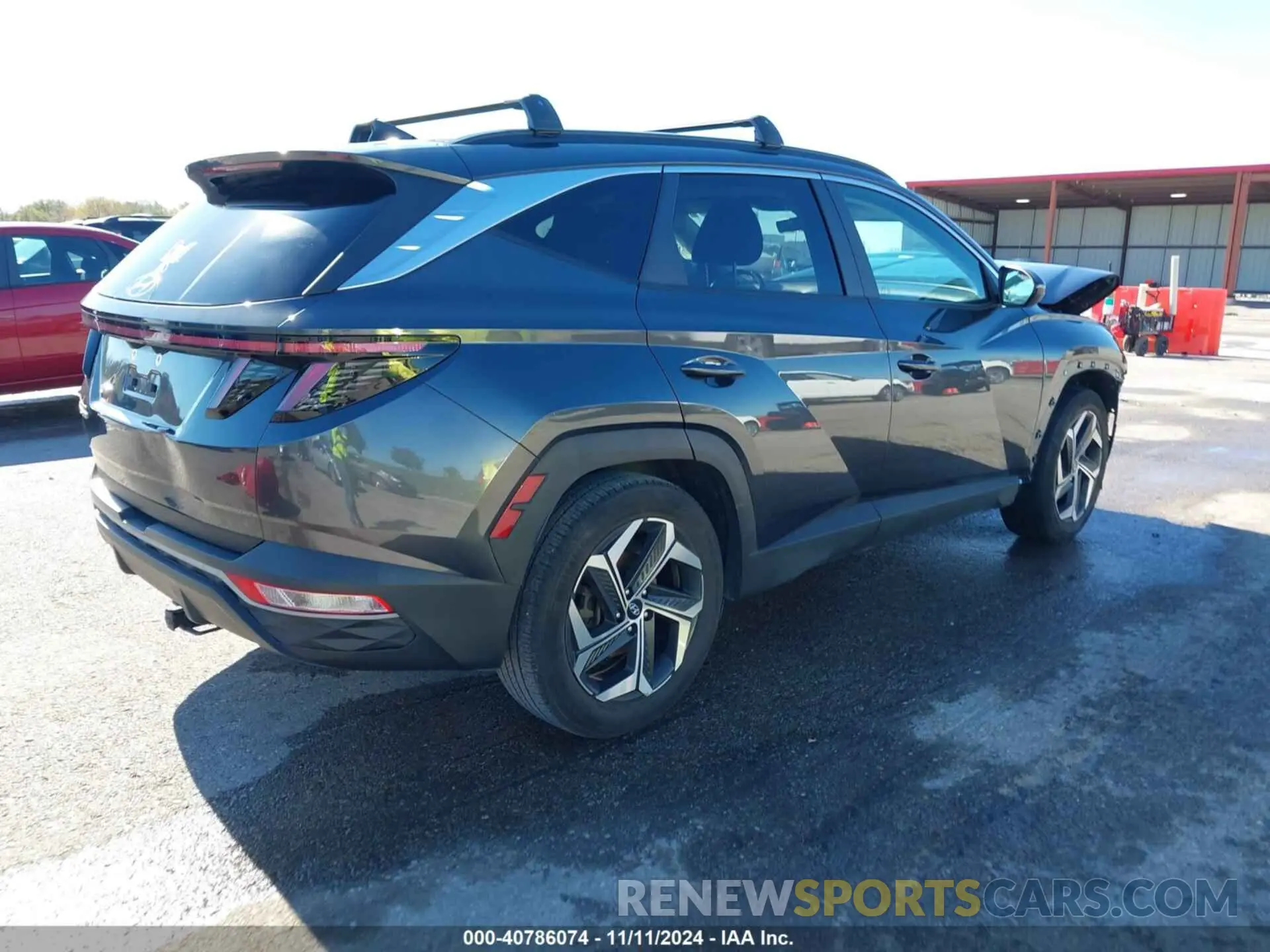 4 fotografías del automóvil dañado 5NMJF3AE3NH118789 HYUNDAI TUCSON 2022