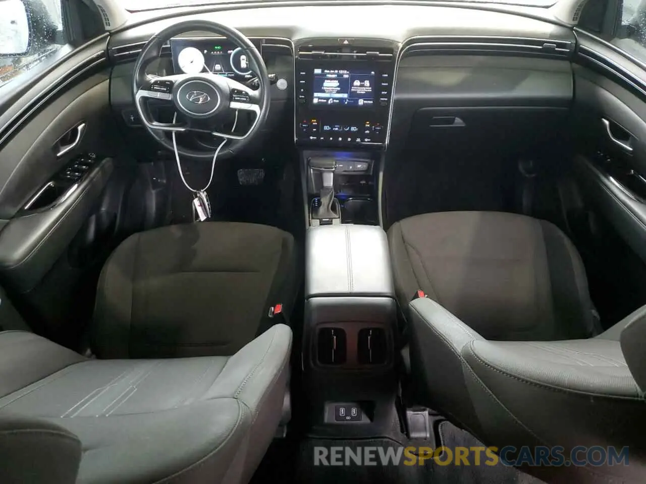 8 fotografías del automóvil dañado 5NMJF3AE4NH129297 HYUNDAI TUCSON 2022
