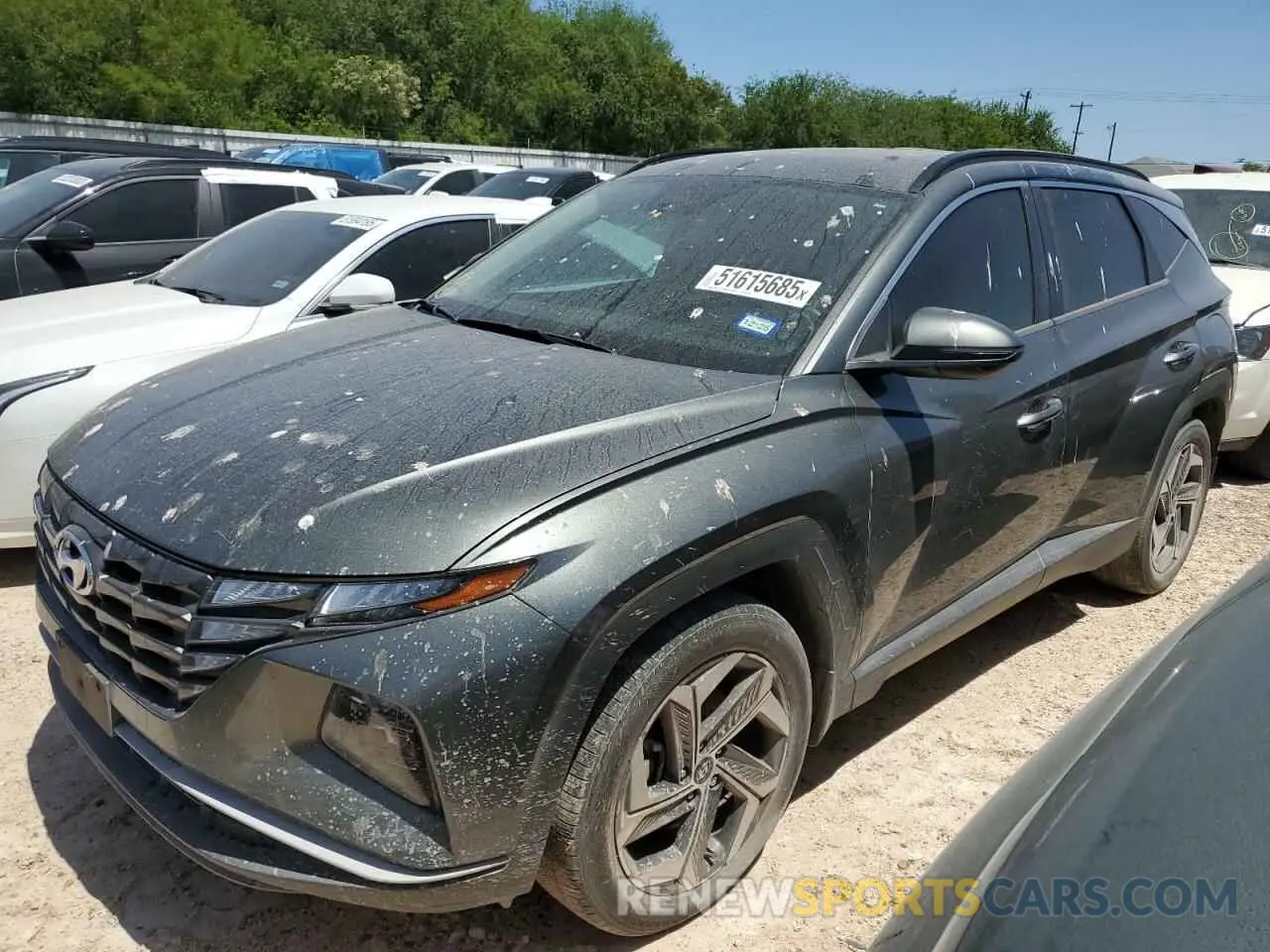 1 fotografías del automóvil dañado 5NMJF3AE5NH071393 HYUNDAI TUCSON 2022