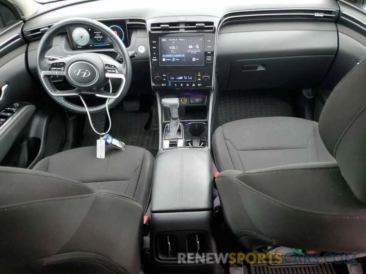 8 fotografías del automóvil dañado 5NMJF3AE6NH050309 HYUNDAI TUCSON 2022