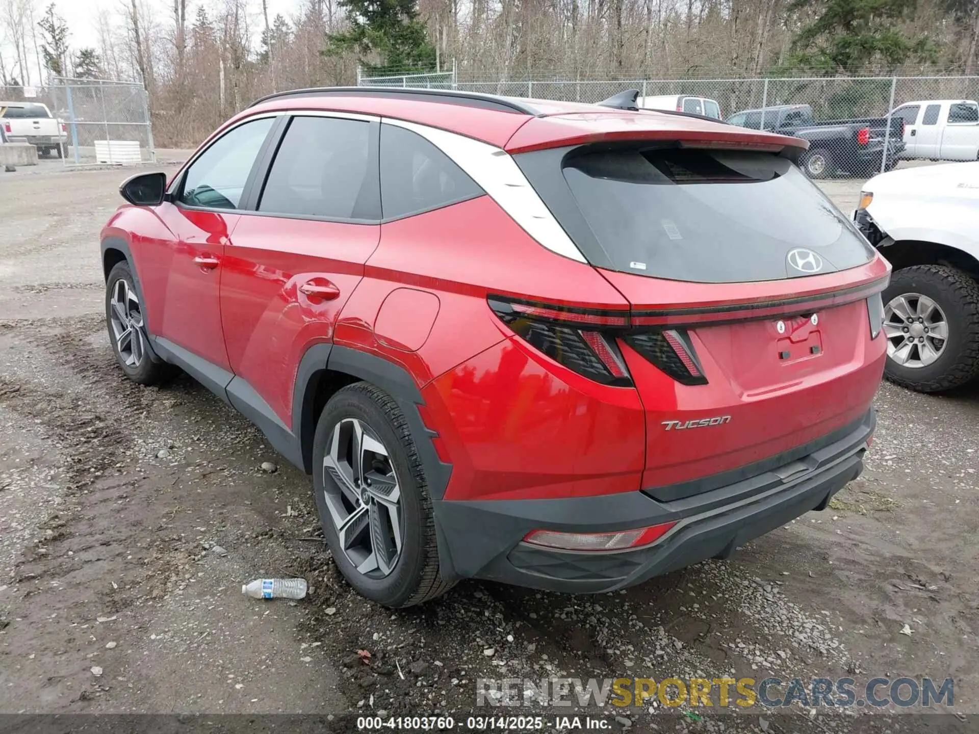 3 fotografías del automóvil dañado 5NMJF3AE7NH148734 HYUNDAI TUCSON 2022