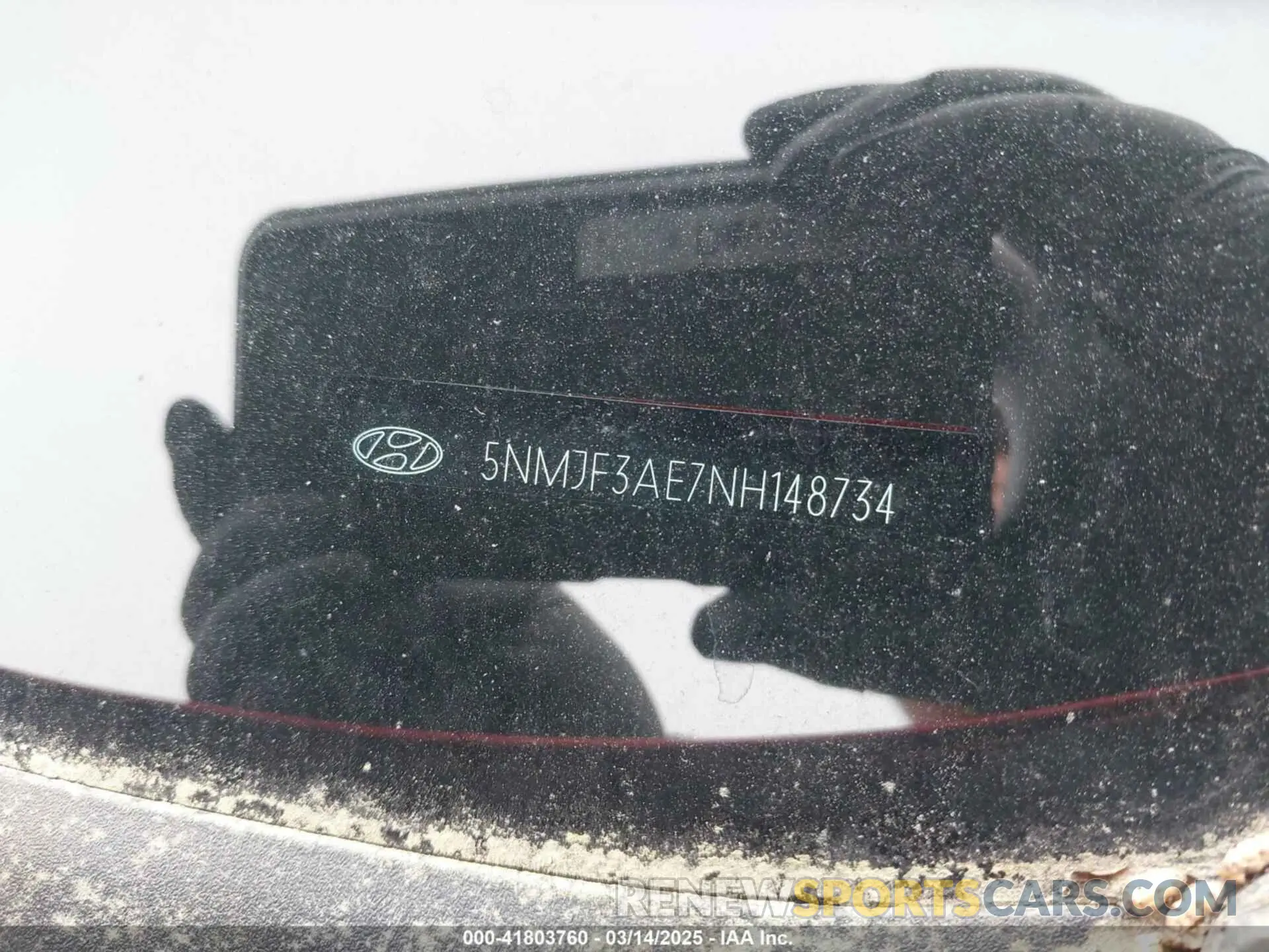 9 fotografías del automóvil dañado 5NMJF3AE7NH148734 HYUNDAI TUCSON 2022
