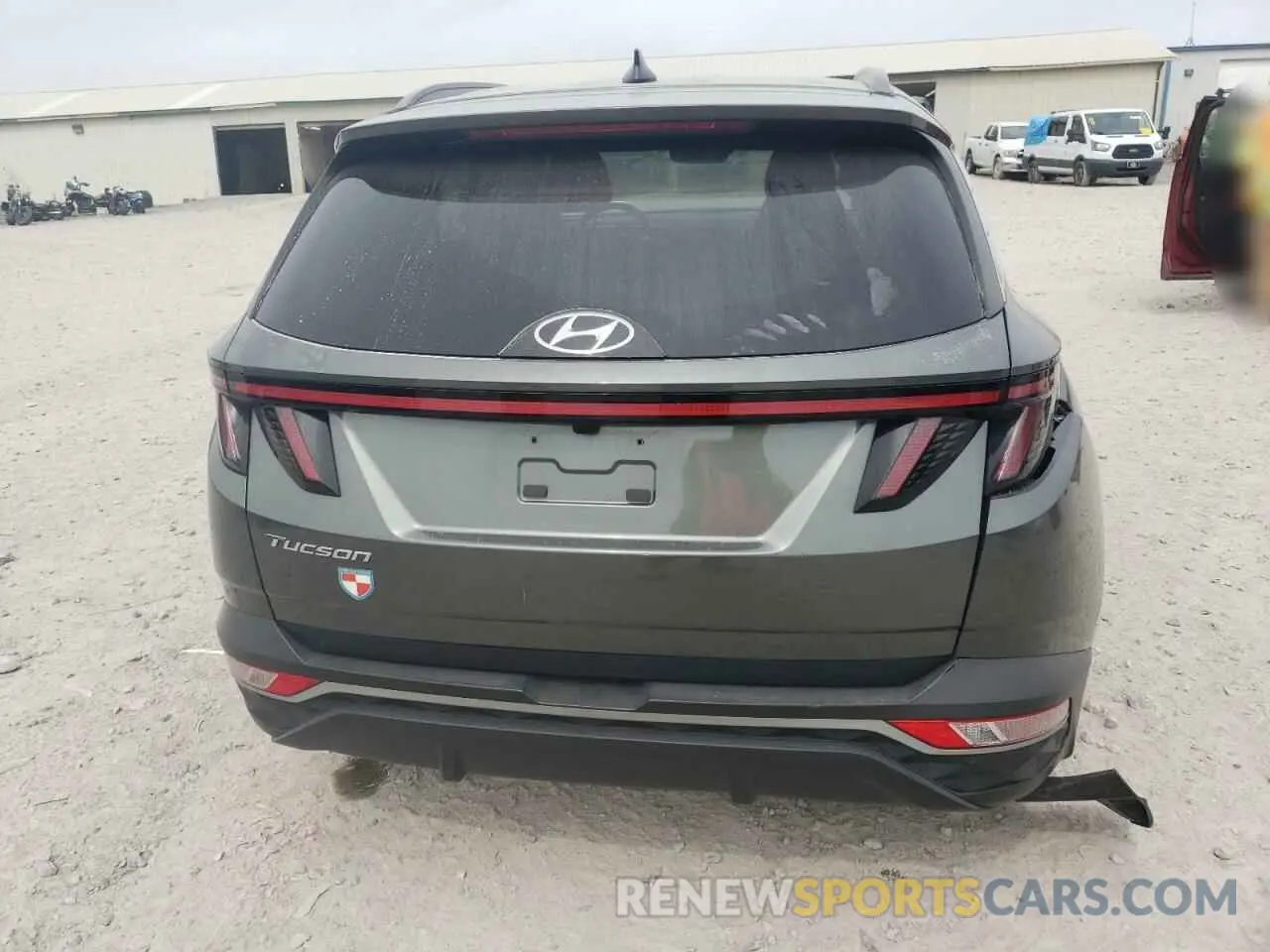 6 fotografías del automóvil dañado 5NMJF3AE8NH059724 HYUNDAI TUCSON 2022
