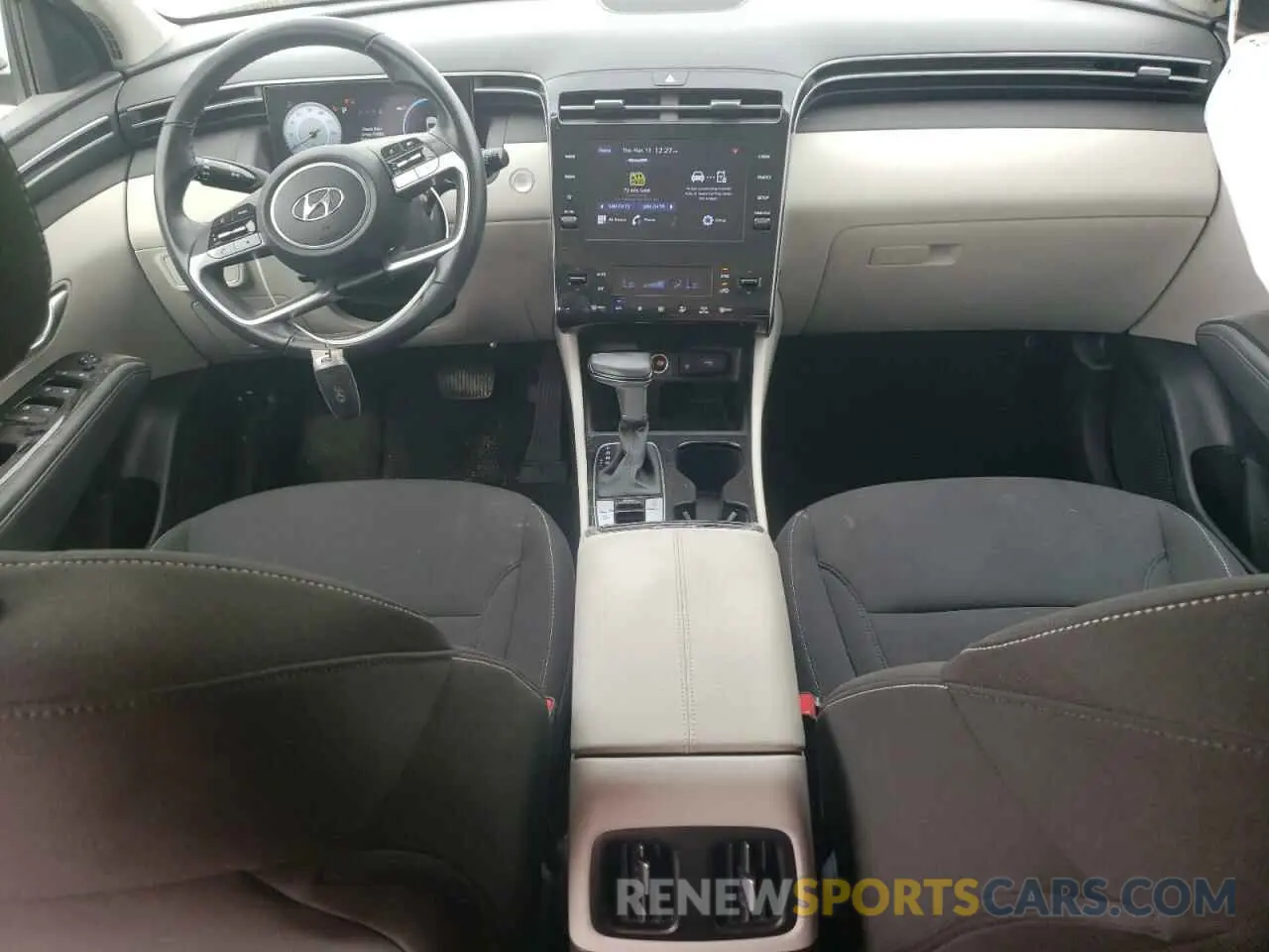 8 fotografías del automóvil dañado 5NMJF3AE8NH059724 HYUNDAI TUCSON 2022