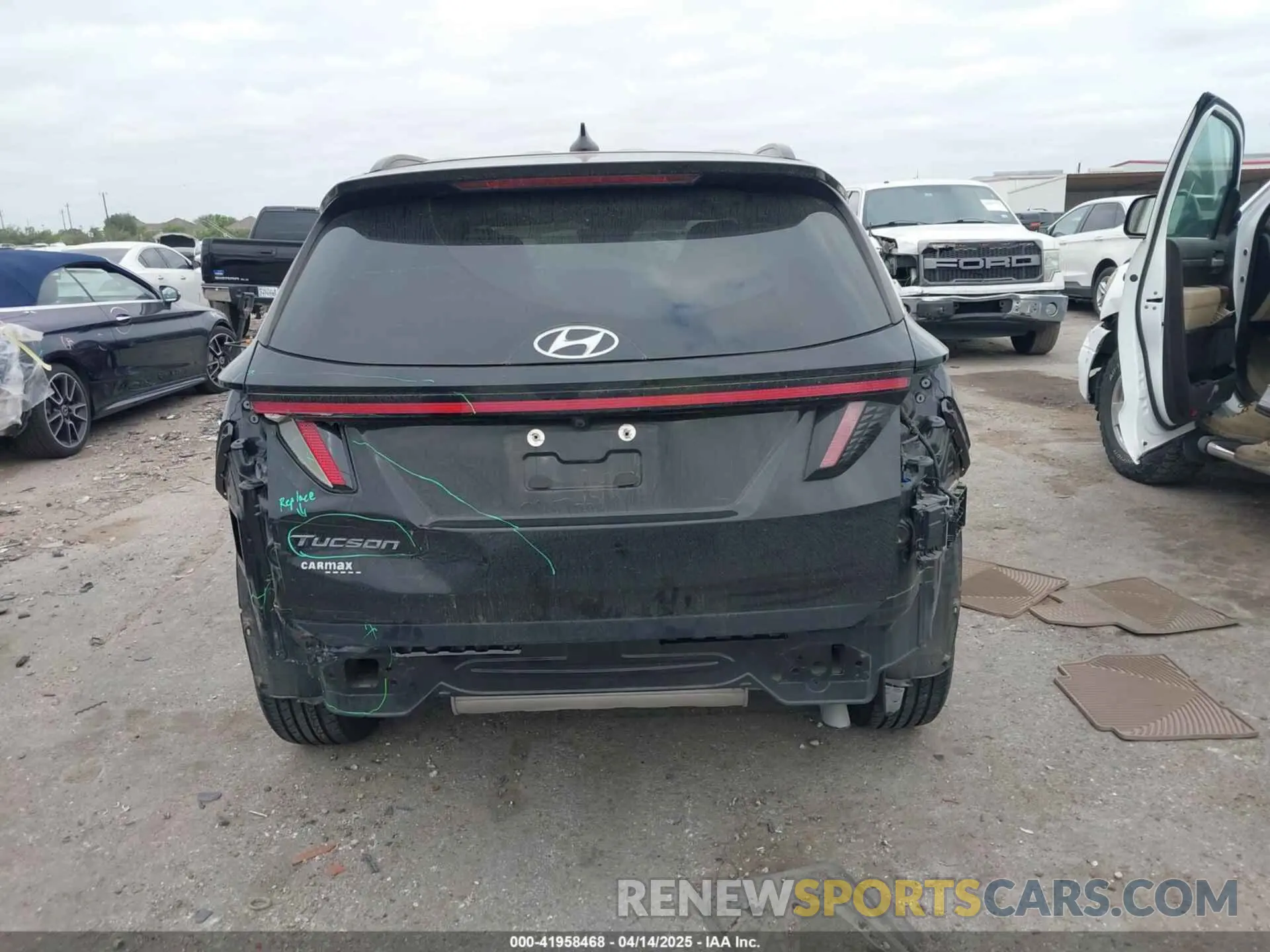 17 fotografías del automóvil dañado 5NMJF3AE9NH007275 HYUNDAI TUCSON 2022