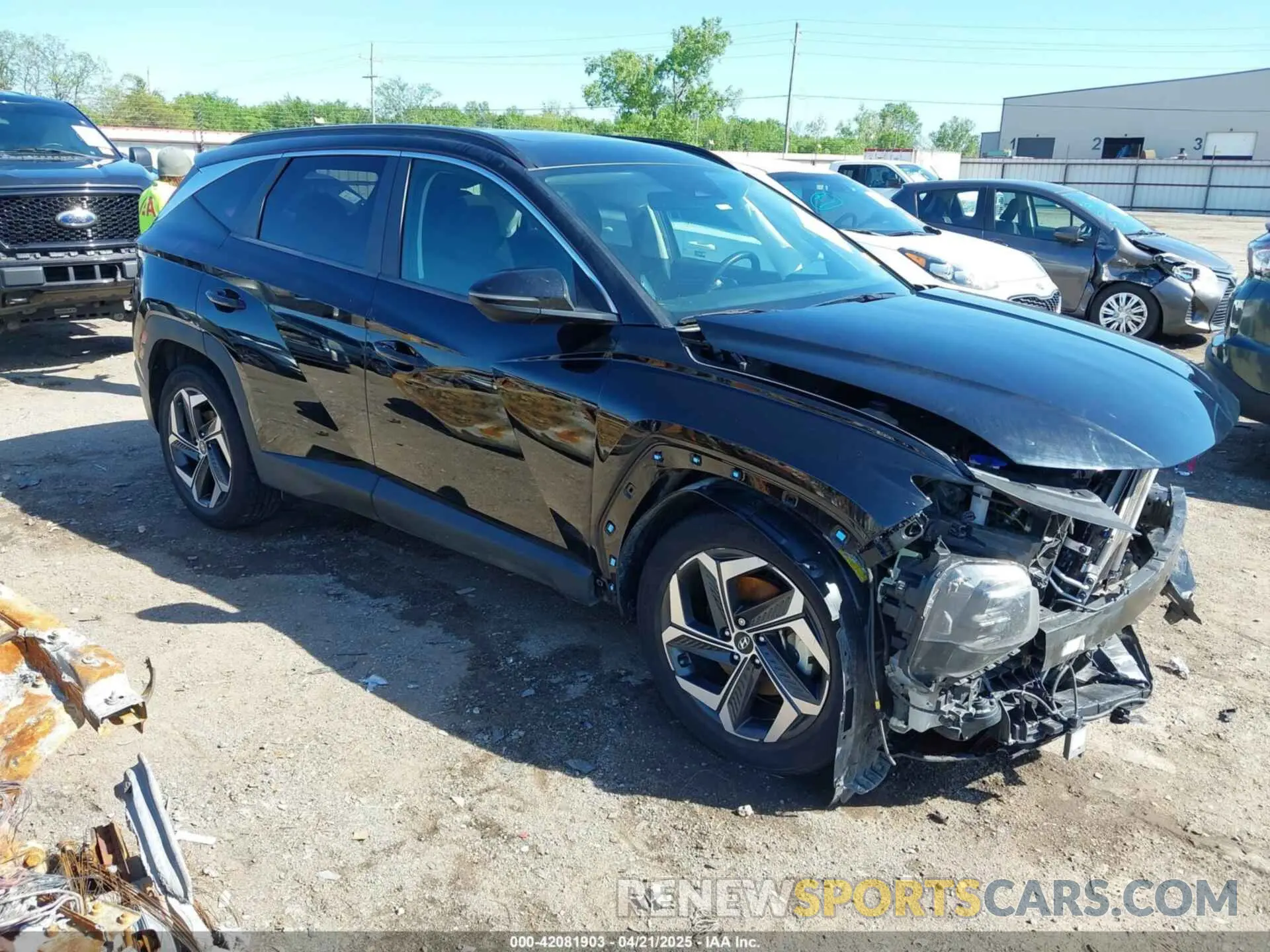 1 fotografías del automóvil dañado 5NMJF3AE9NH050028 HYUNDAI TUCSON 2022