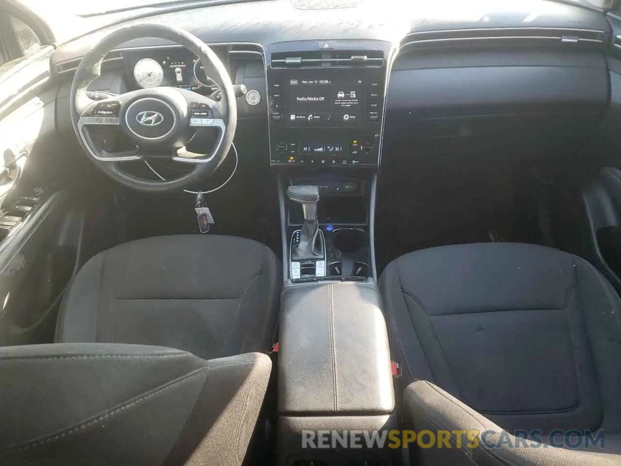 8 fotografías del automóvil dañado 5NMJFCAE1NH093312 HYUNDAI TUCSON 2022