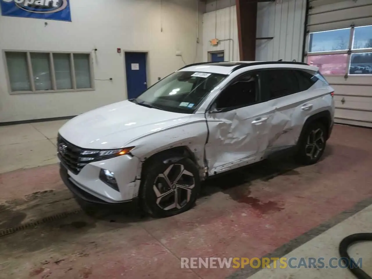 1 fotografías del automóvil dañado 5NMJFCAE1NH140158 HYUNDAI TUCSON 2022