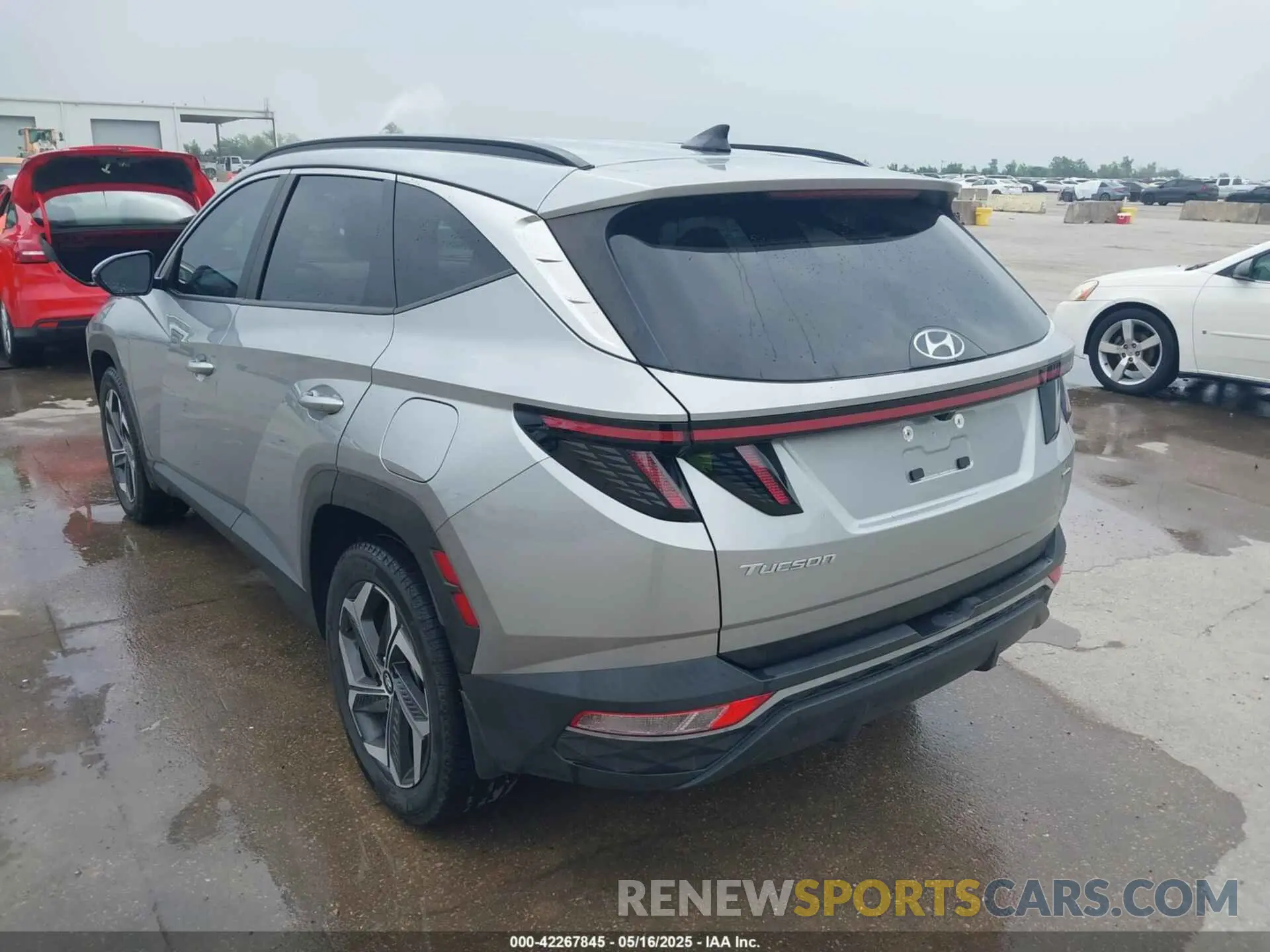 3 fotografías del automóvil dañado 5NMJFCAE1NH153444 HYUNDAI TUCSON 2022