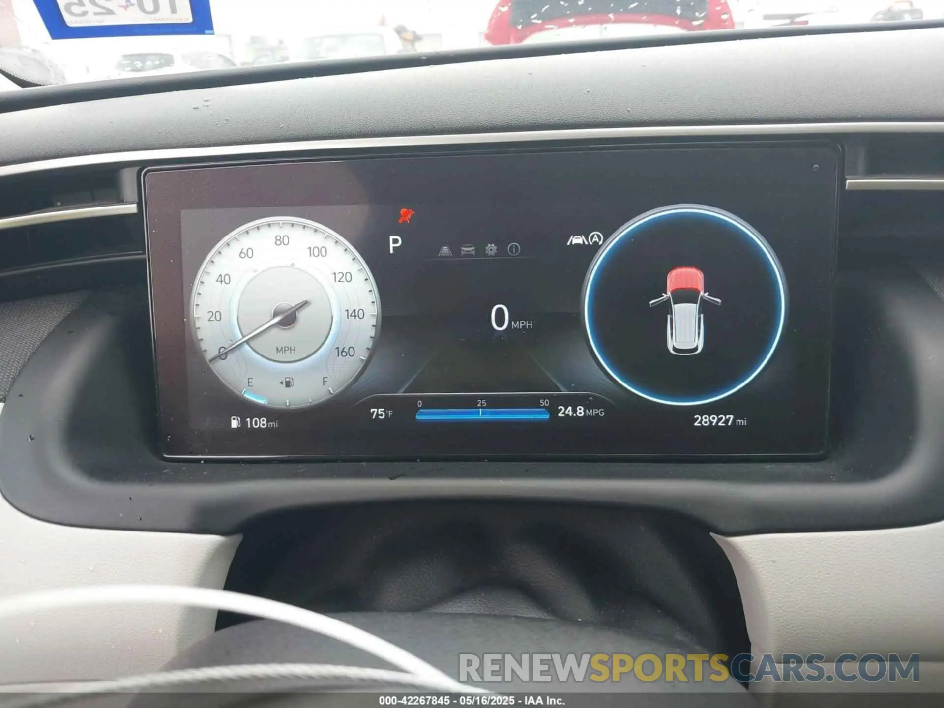 7 fotografías del automóvil dañado 5NMJFCAE1NH153444 HYUNDAI TUCSON 2022