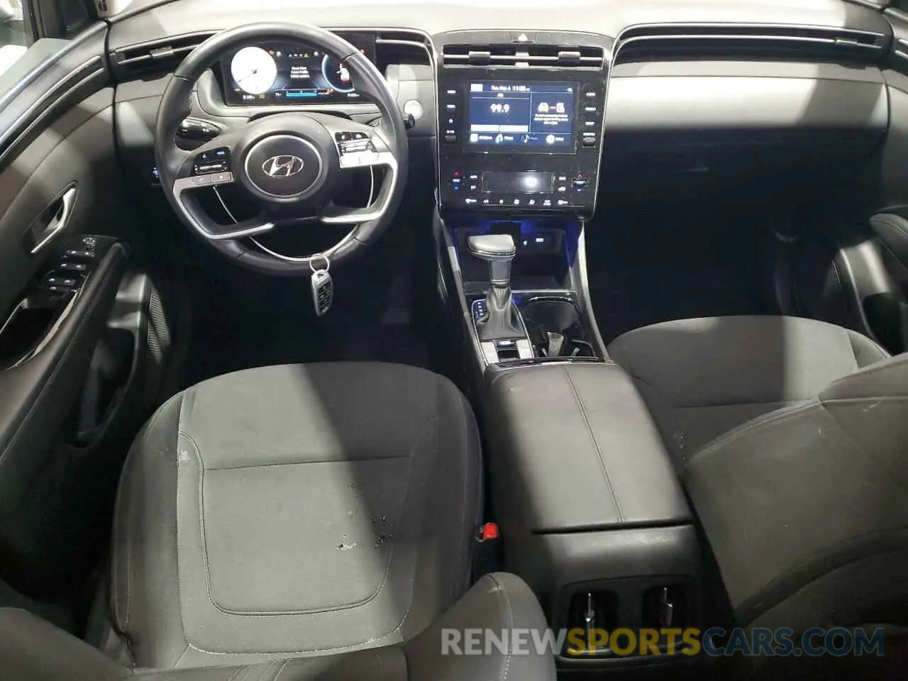 8 fotografías del automóvil dañado 5NMJFCAE2NH128570 HYUNDAI TUCSON 2022