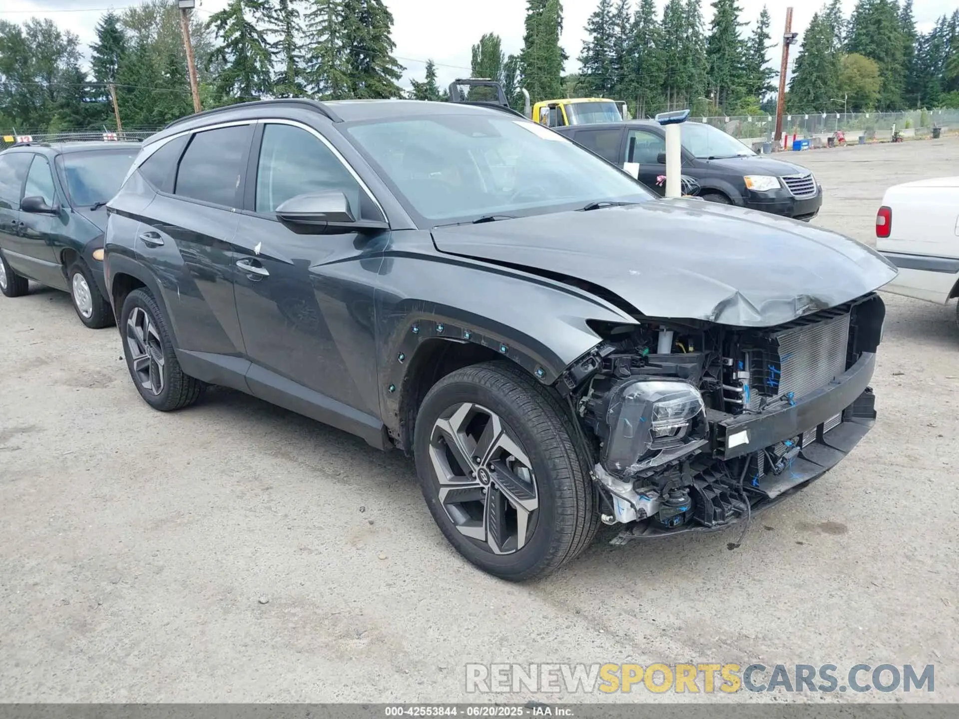 1 fotografías del automóvil dañado 5NMJFCAE3NH124480 HYUNDAI TUCSON 2022