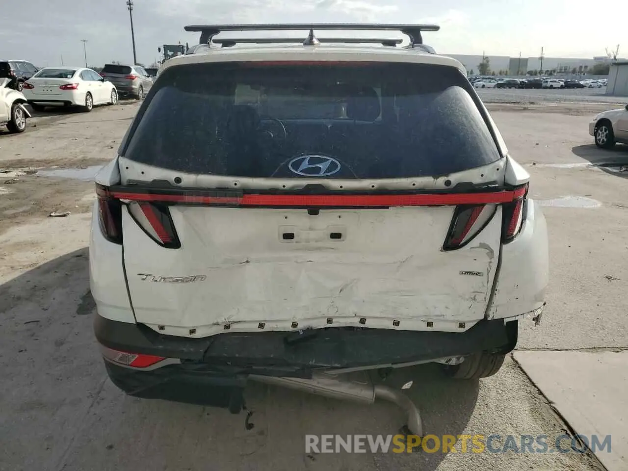 6 fotografías del automóvil dañado 5NMJFCAE4NH091053 HYUNDAI TUCSON 2022