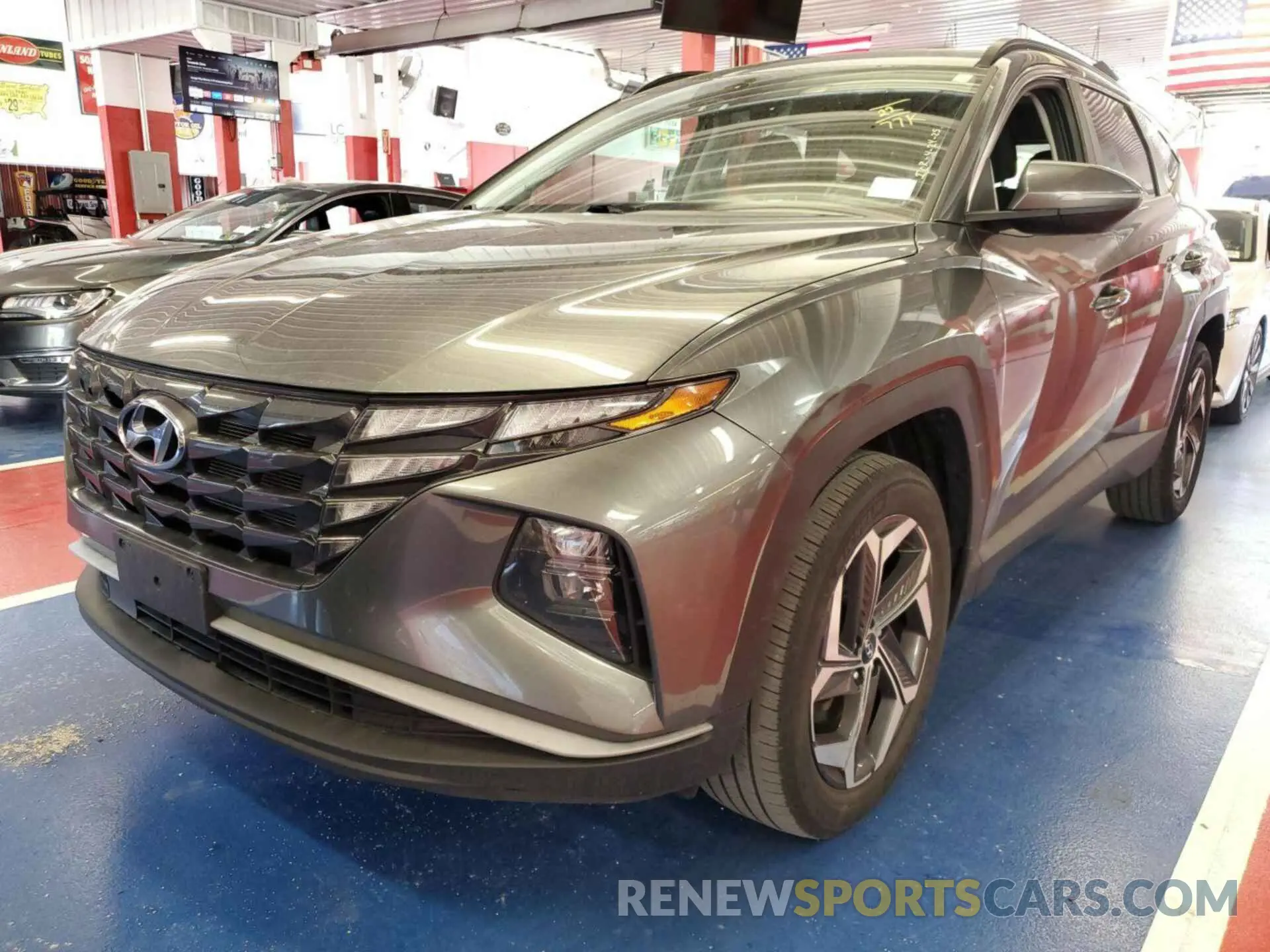 16 fotografías del automóvil dañado 5NMJFCAE4NH132278 HYUNDAI TUCSON 2022