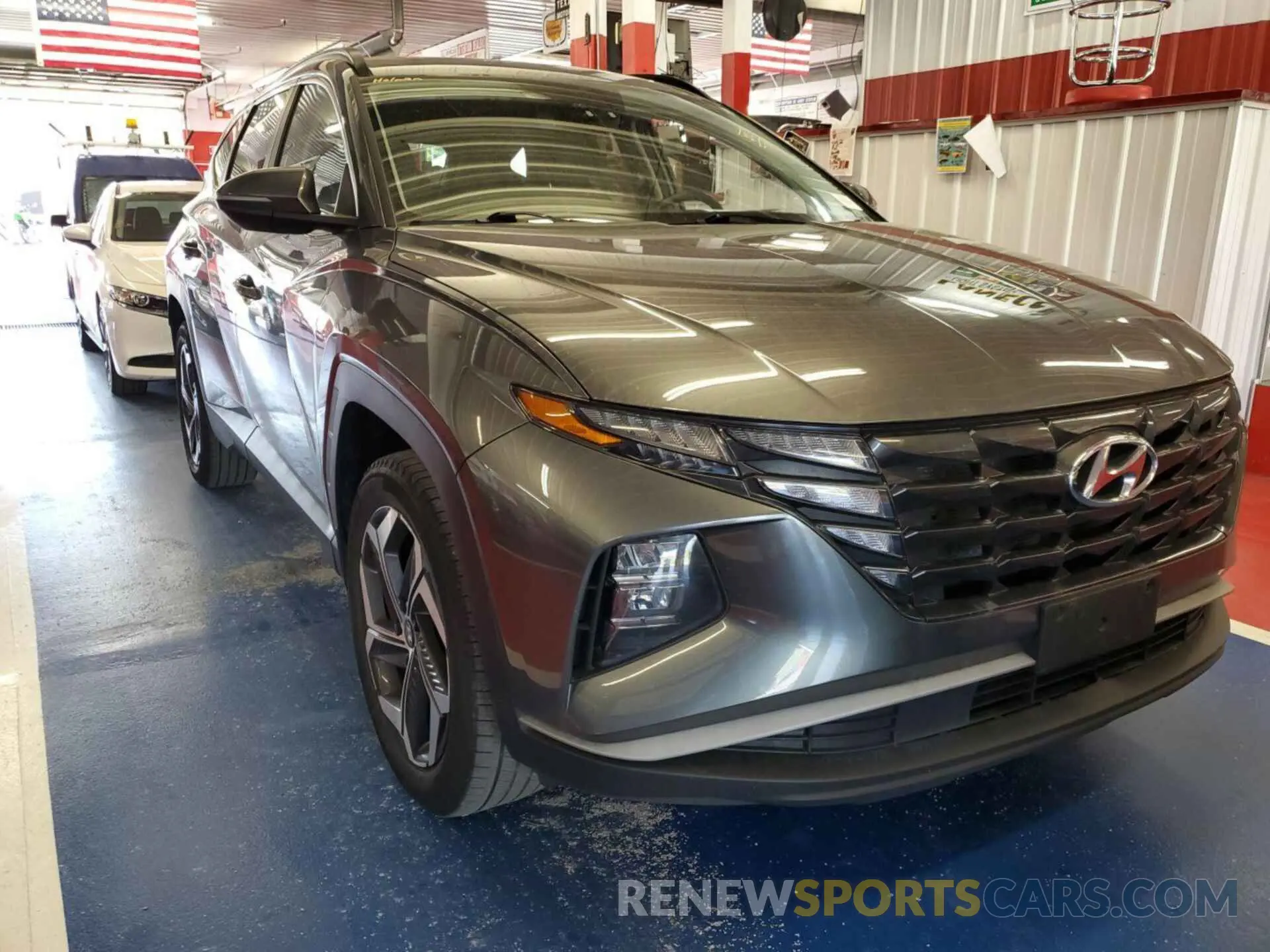 3 fotografías del automóvil dañado 5NMJFCAE4NH132278 HYUNDAI TUCSON 2022