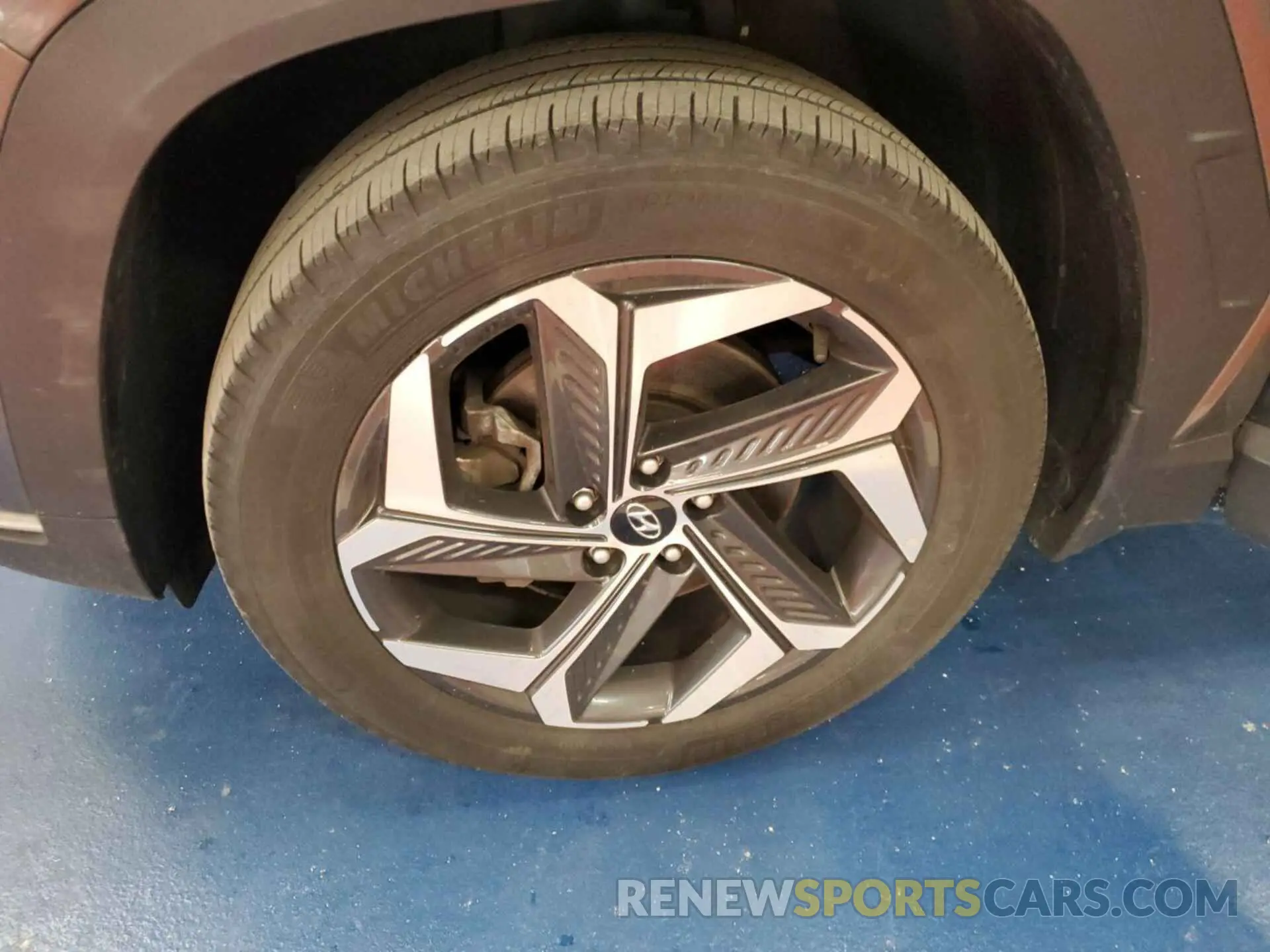 4 fotografías del automóvil dañado 5NMJFCAE4NH132278 HYUNDAI TUCSON 2022