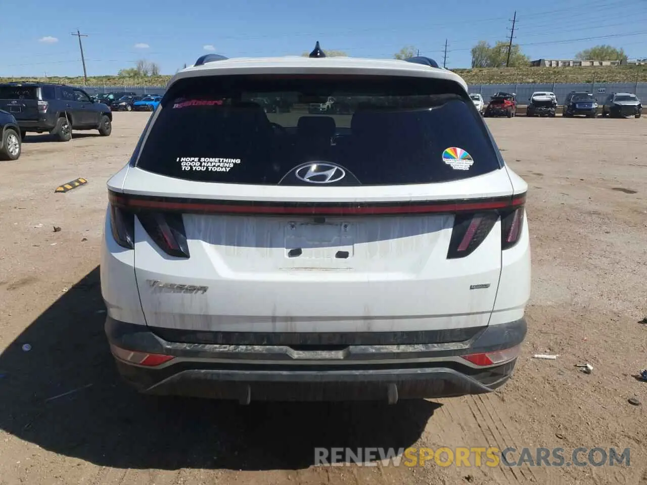 6 fotografías del automóvil dañado 5NMJFCAE5NH075301 HYUNDAI TUCSON 2022