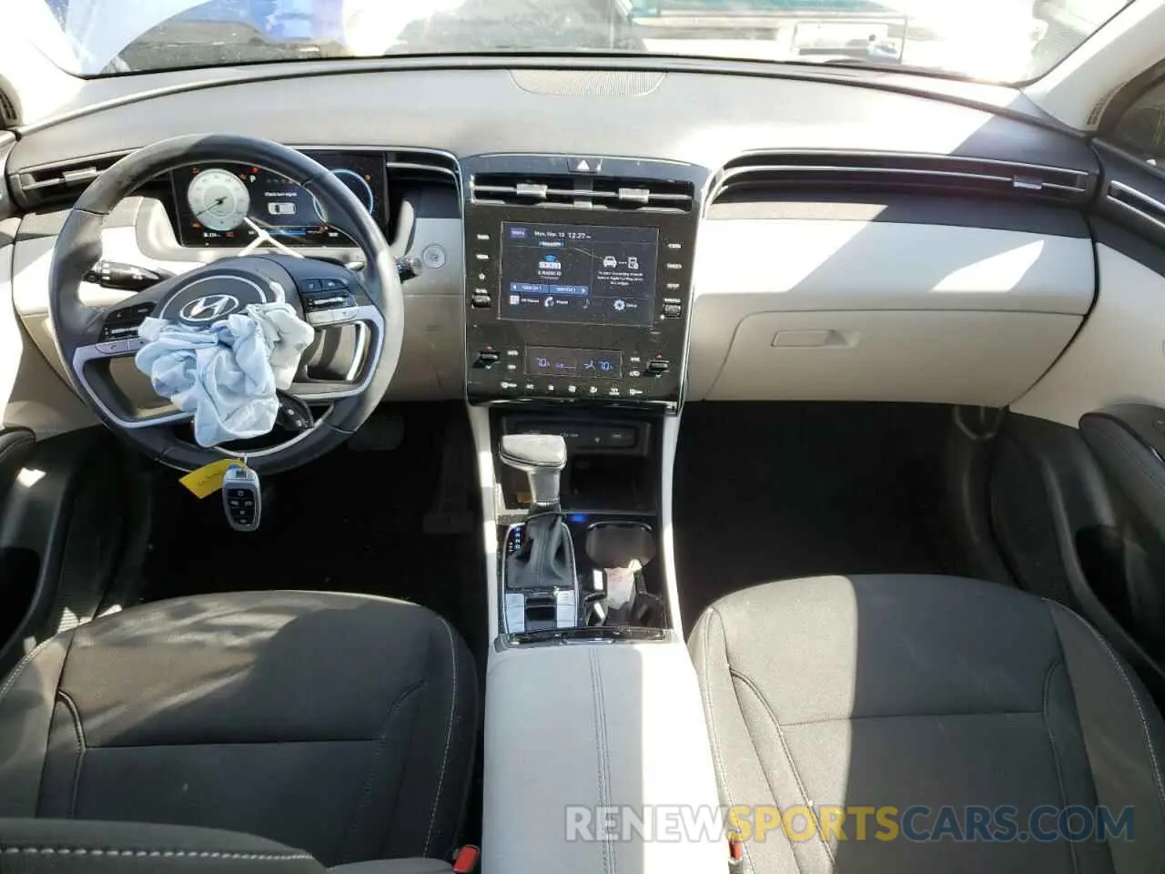 8 fotografías del automóvil dañado 5NMJFCAE7NH089359 HYUNDAI TUCSON 2022