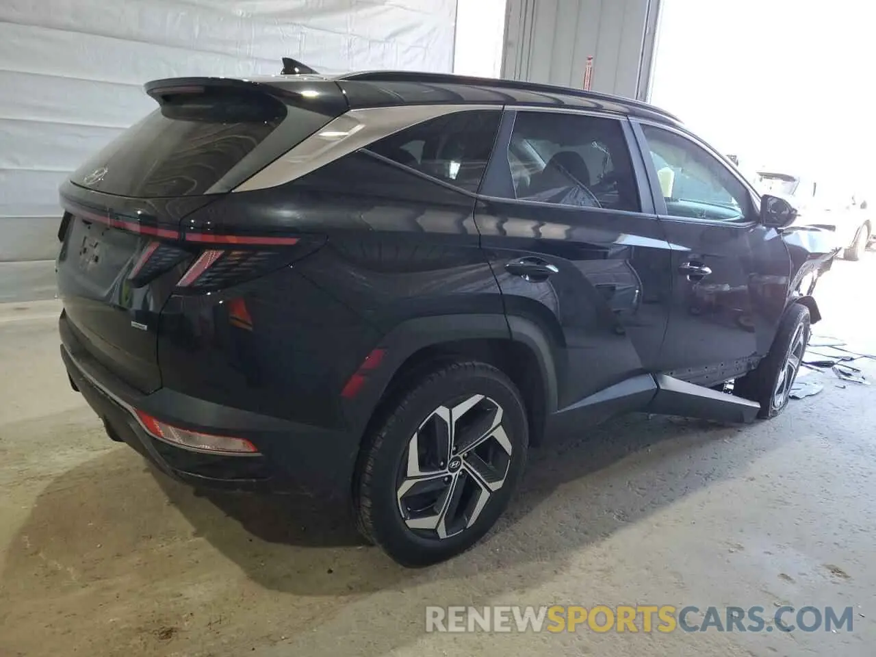 3 fotografías del automóvil dañado 5NMJFCAE7NH103373 HYUNDAI TUCSON 2022