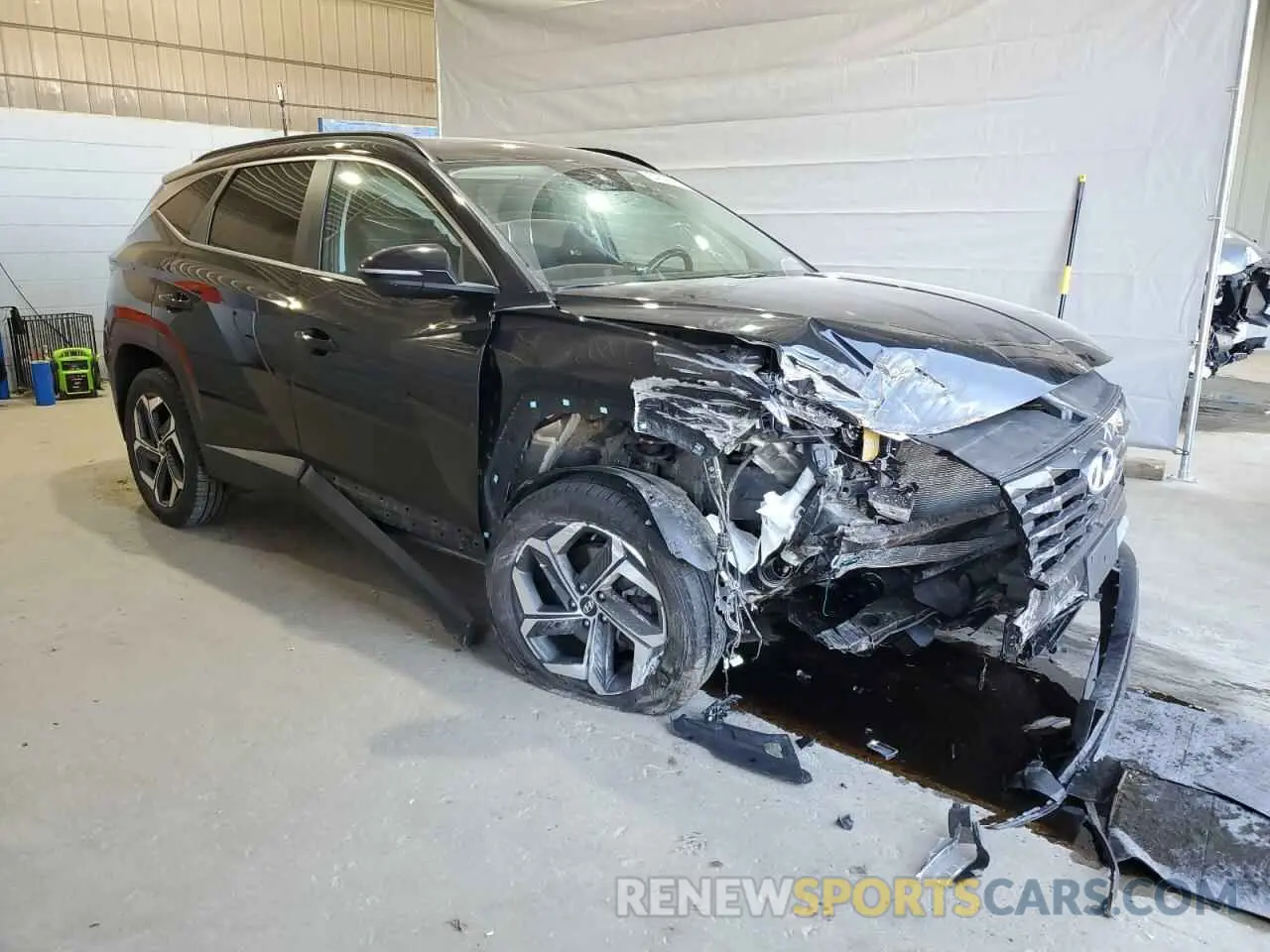 4 fotografías del automóvil dañado 5NMJFCAE7NH103373 HYUNDAI TUCSON 2022