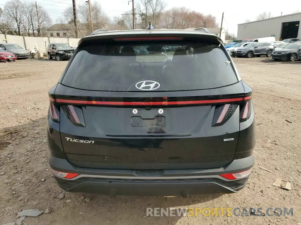 6 fotografías del automóvil dañado 5NMJFCAE9NH066729 HYUNDAI TUCSON 2022