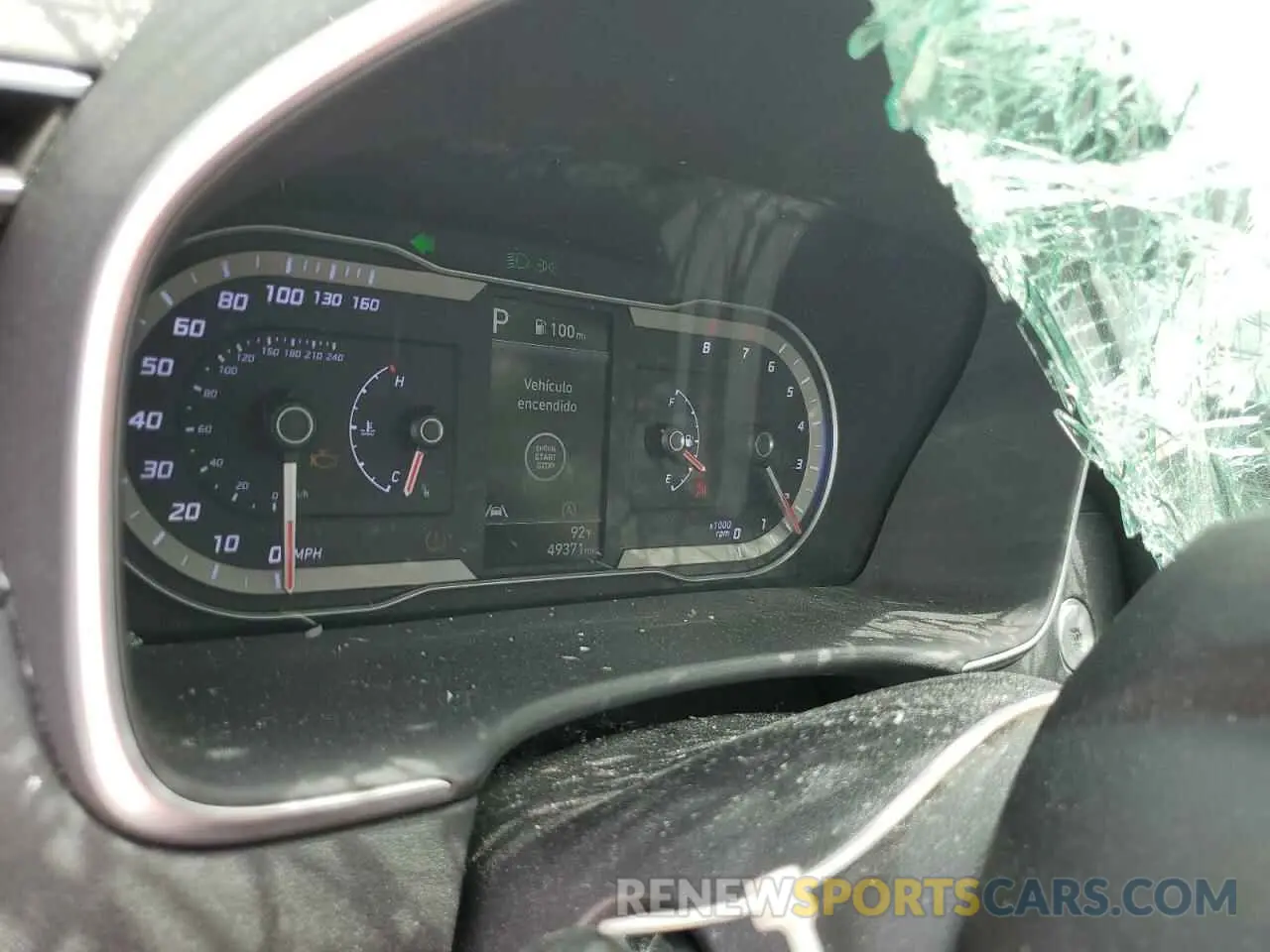 9 fotografías del automóvil dañado KM8JB3AE1NU021123 HYUNDAI TUCSON 2022