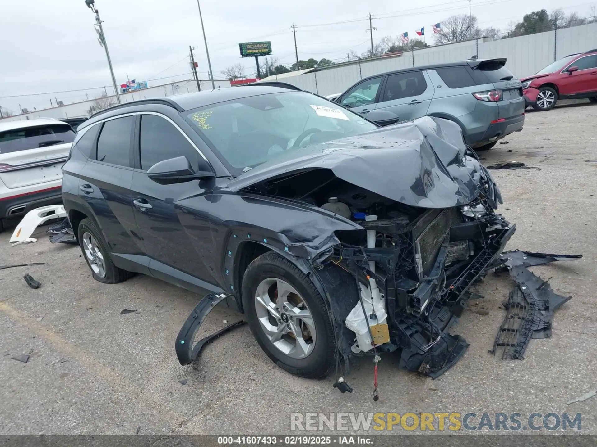 1 fotografías del automóvil dañado KM8JB3AEXNU034260 HYUNDAI TUCSON 2022