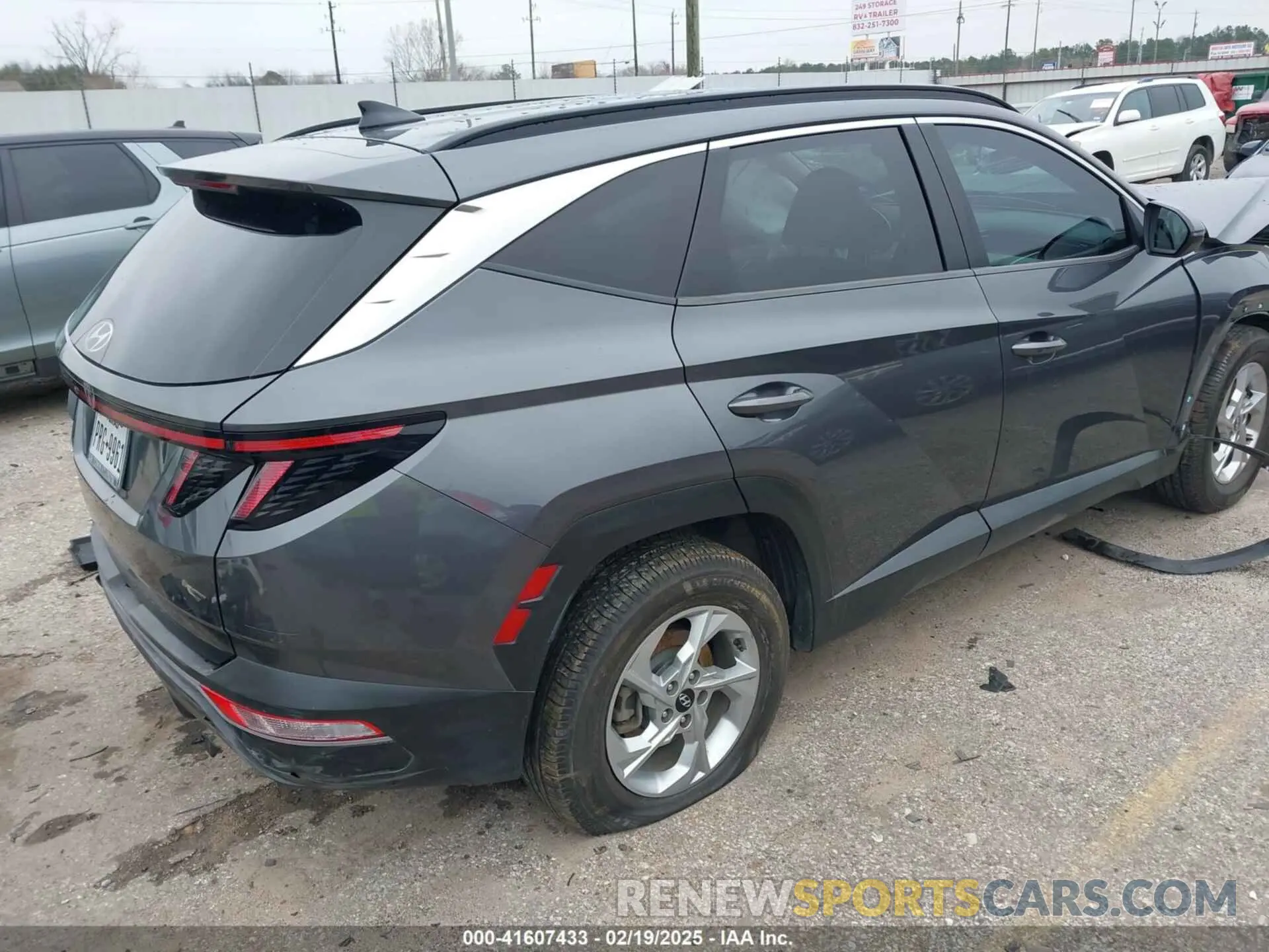 4 fotografías del automóvil dañado KM8JB3AEXNU034260 HYUNDAI TUCSON 2022