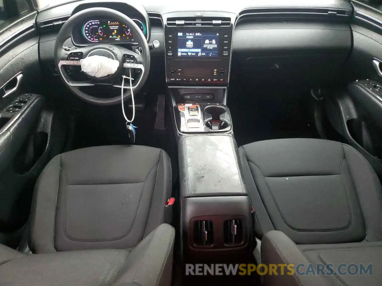 8 fotografías del automóvil dañado KM8JBCA11NU029770 HYUNDAI TUCSON 2022
