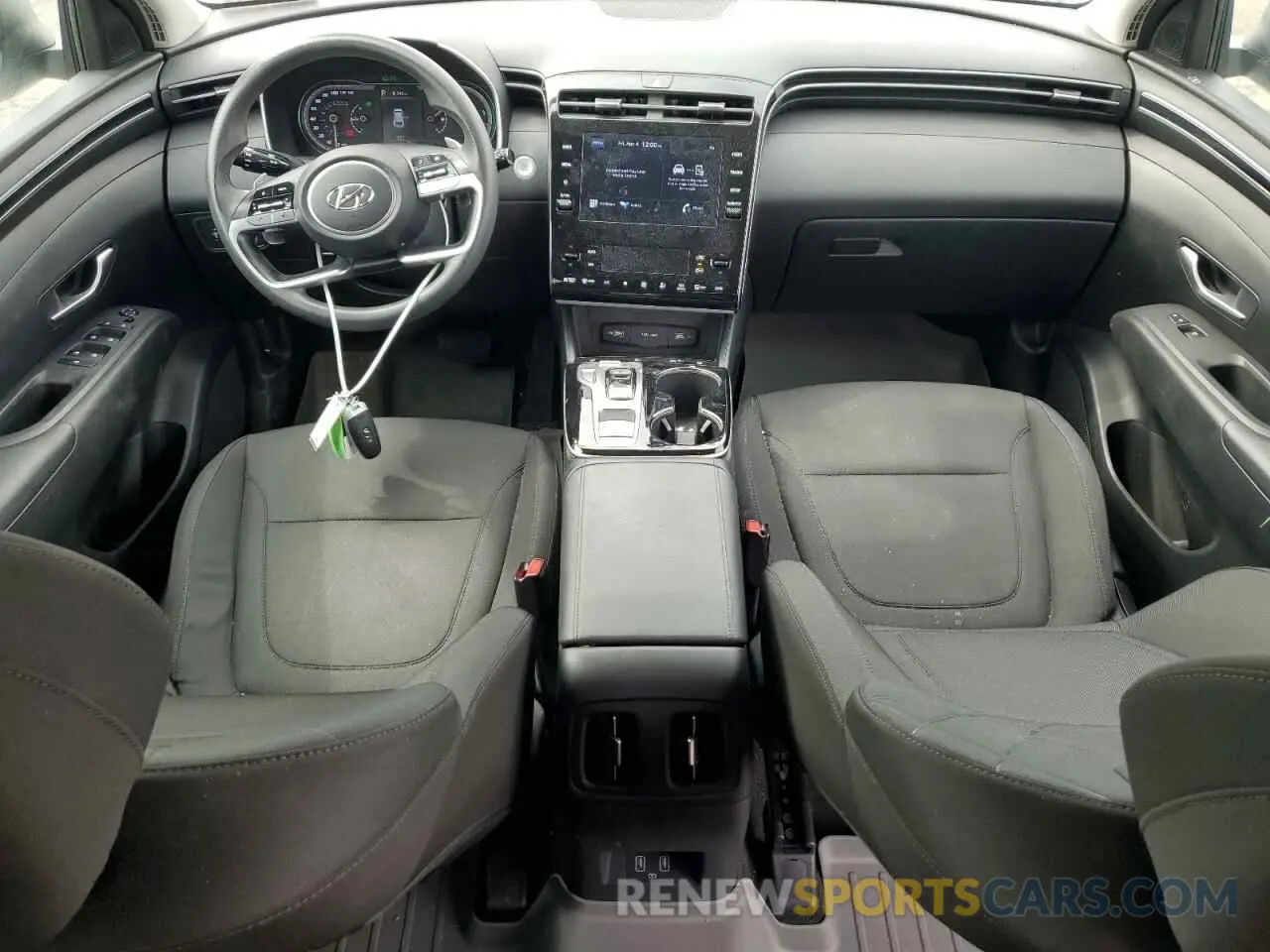 8 fotografías del automóvil dañado KM8JBCA18NU010925 HYUNDAI TUCSON 2022