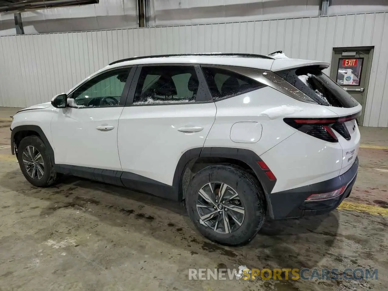 2 fotografías del automóvil dañado KM8JBCA1XNU011316 HYUNDAI TUCSON 2022