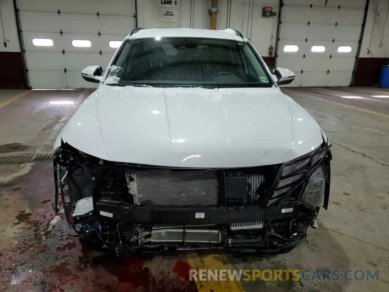 5 fotografías del automóvil dañado KM8JBCA1XNU011316 HYUNDAI TUCSON 2022