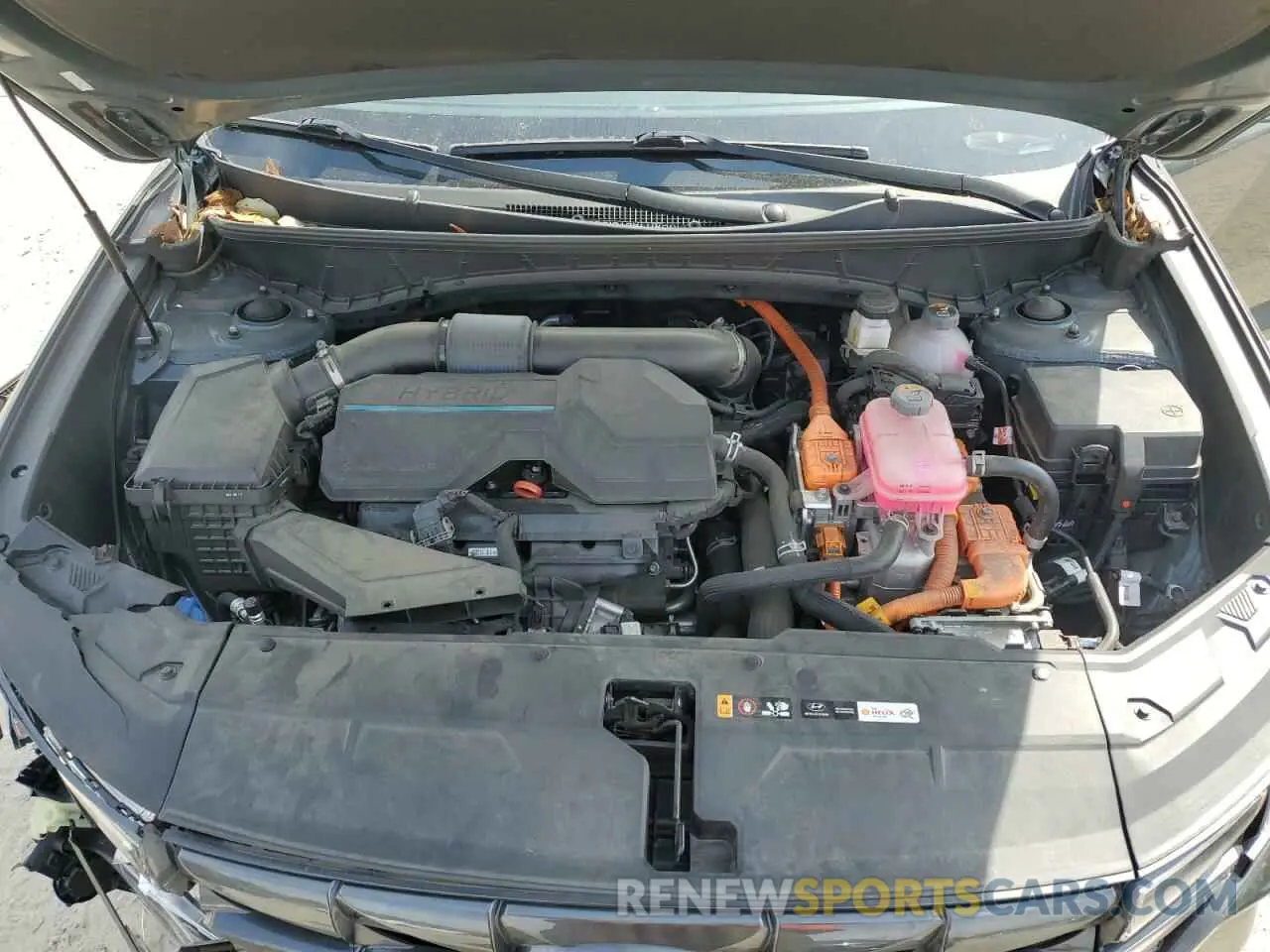 12 fotografías del automóvil dañado KM8JBCA1XNU062718 HYUNDAI TUCSON 2022