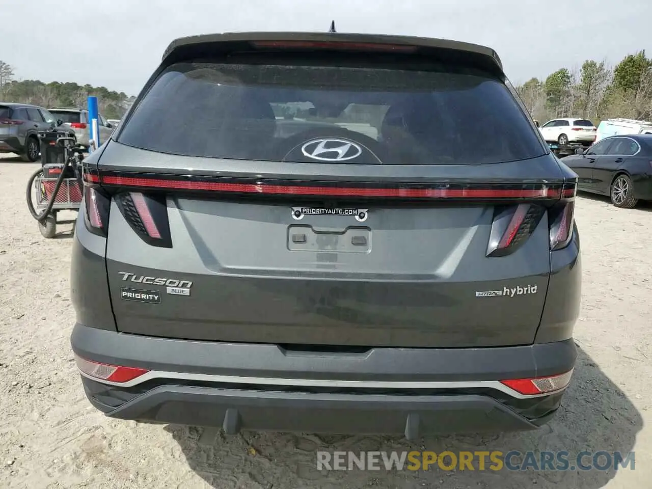 6 fotografías del automóvil dañado KM8JBCA1XNU062718 HYUNDAI TUCSON 2022