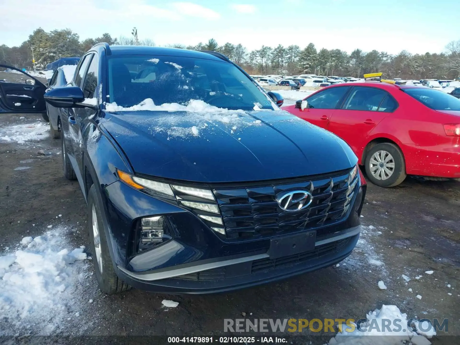 12 fotografías del automóvil dañado KM8JBCAEXNU167035 HYUNDAI TUCSON 2022