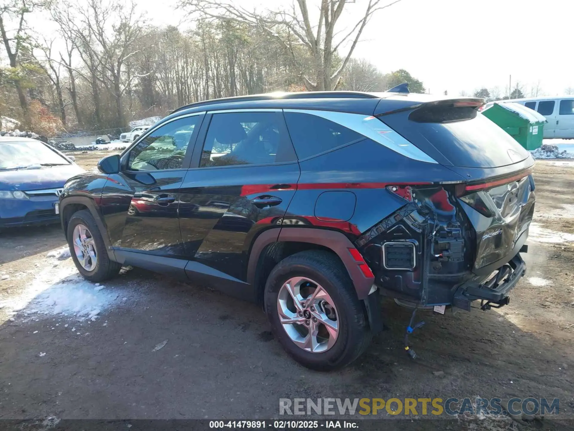 14 fotografías del automóvil dañado KM8JBCAEXNU167035 HYUNDAI TUCSON 2022