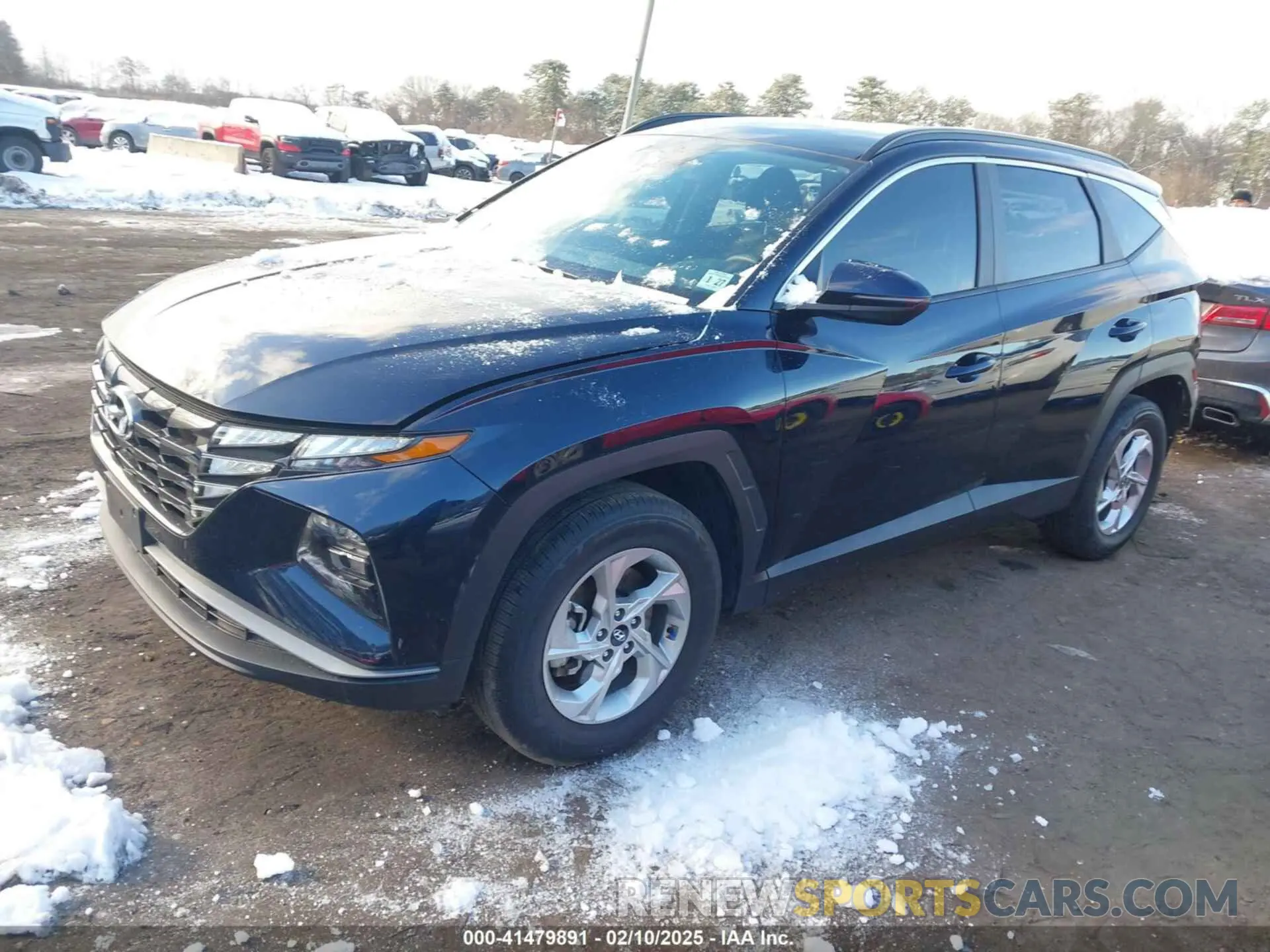 2 fotografías del automóvil dañado KM8JBCAEXNU167035 HYUNDAI TUCSON 2022