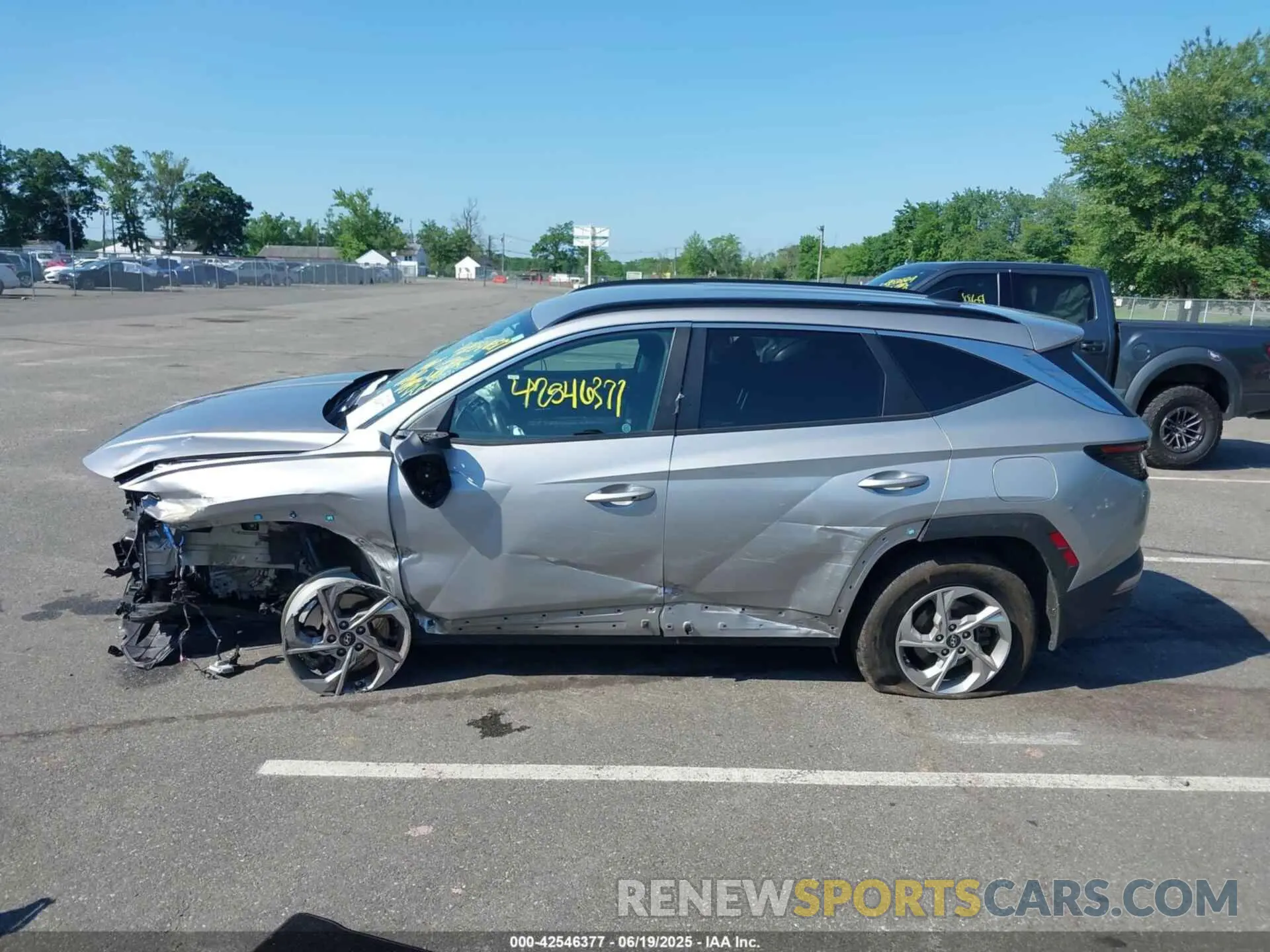 14 fotografías del automóvil dañado KM8JBCAEXNU170081 HYUNDAI TUCSON 2022