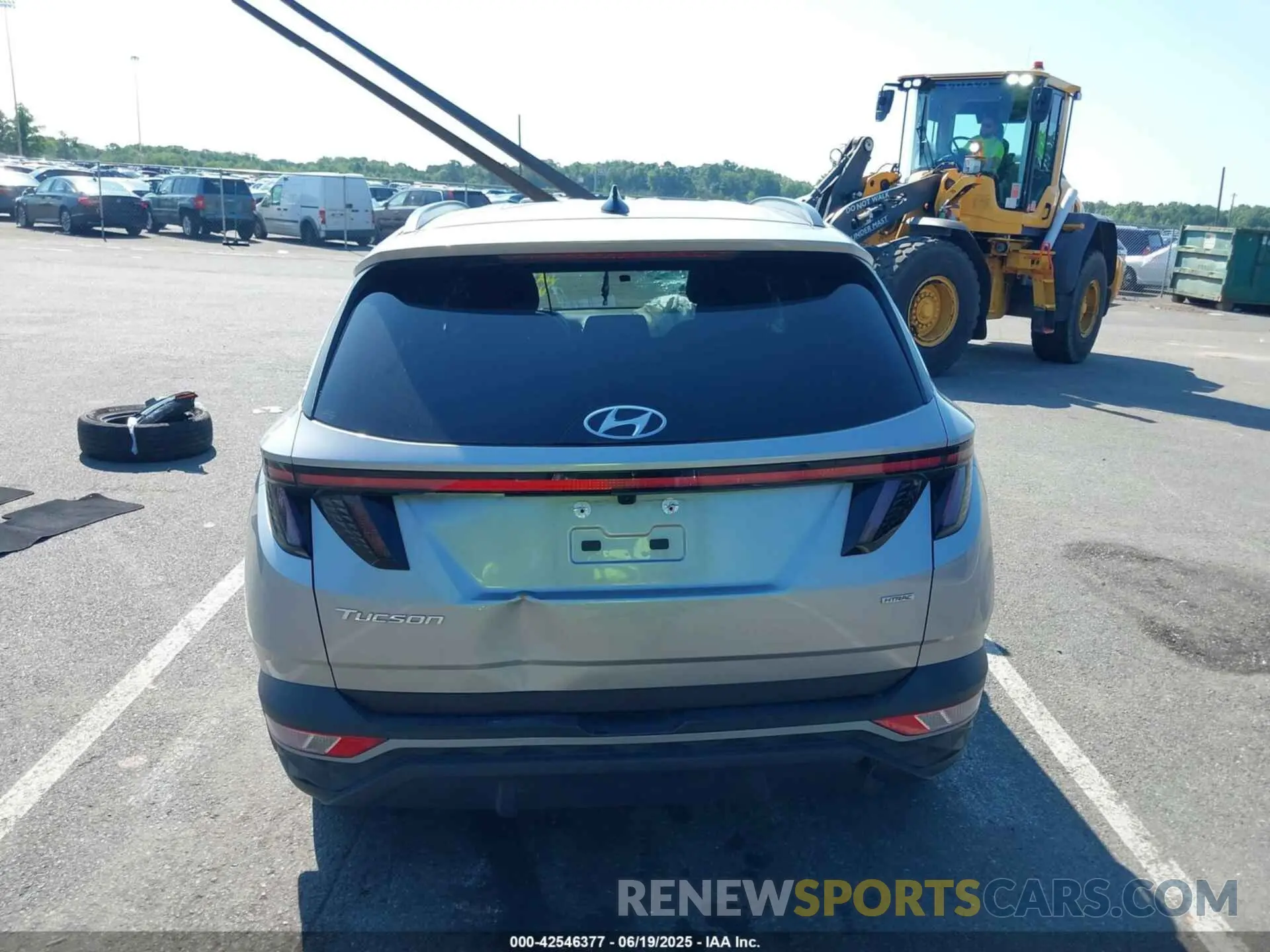 16 fotografías del automóvil dañado KM8JBCAEXNU170081 HYUNDAI TUCSON 2022