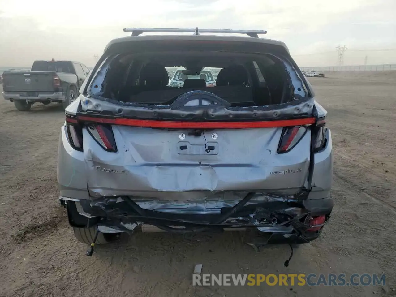 6 fotografías del automóvil dañado KM8JBDA21NU047586 HYUNDAI TUCSON 2022