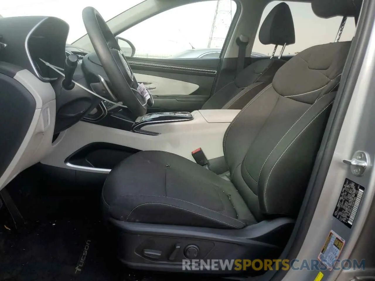 7 fotografías del automóvil dañado KM8JBDA21NU047586 HYUNDAI TUCSON 2022